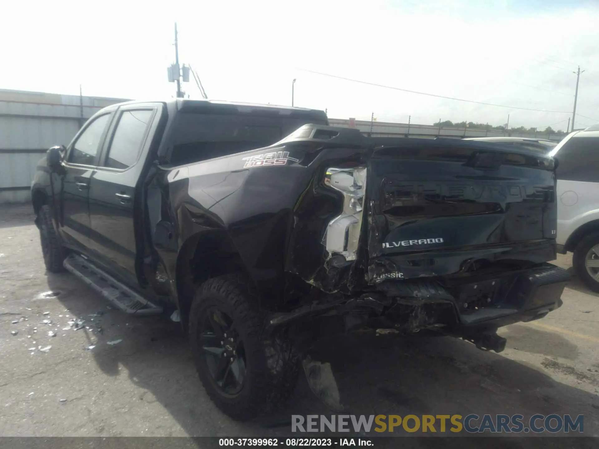 3 Photograph of a damaged car 1GCPYFED0LZ134903 CHEVROLET SILVERADO 1500 2020