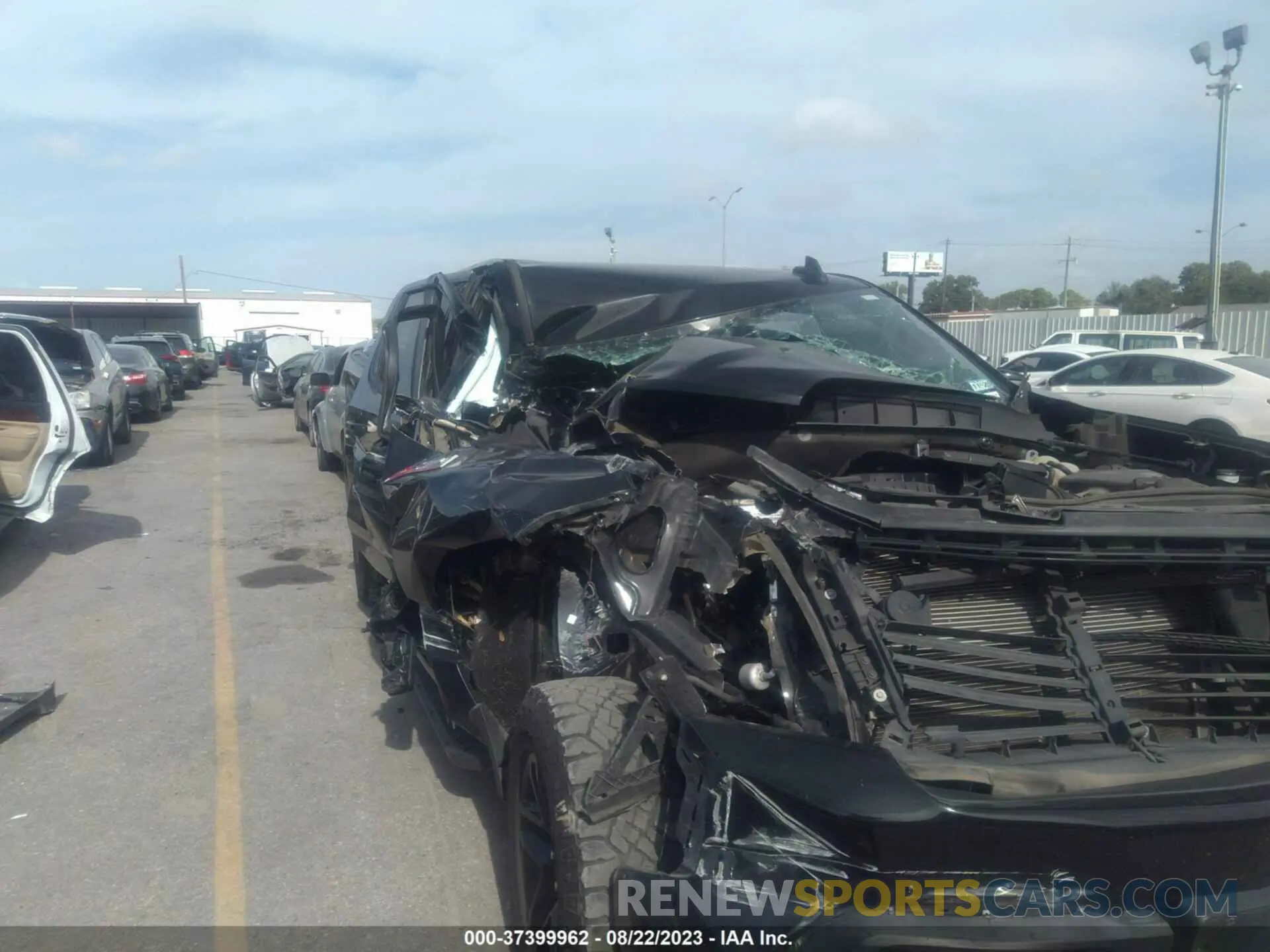 6 Photograph of a damaged car 1GCPYFED0LZ134903 CHEVROLET SILVERADO 1500 2020