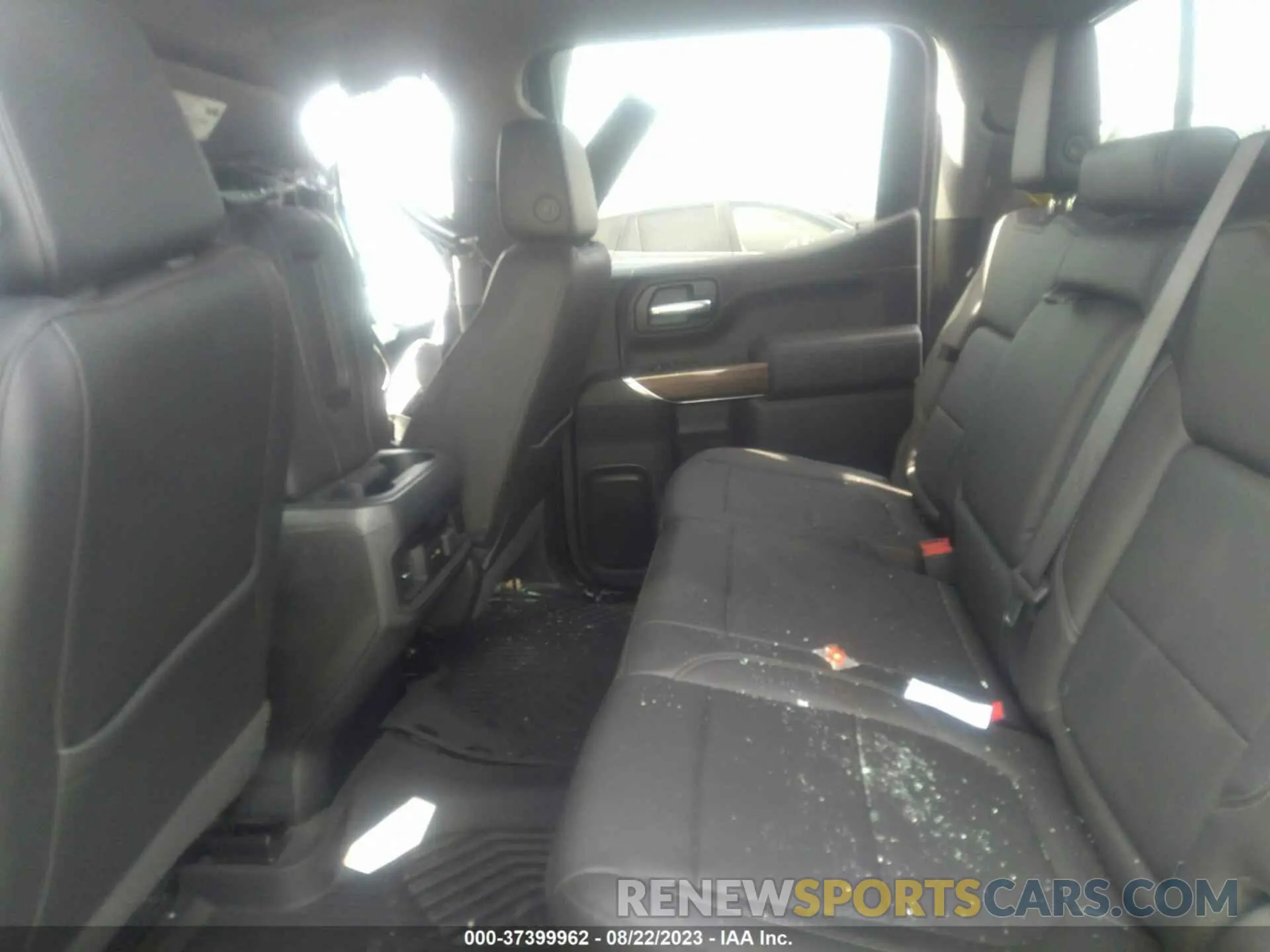 8 Photograph of a damaged car 1GCPYFED0LZ134903 CHEVROLET SILVERADO 1500 2020