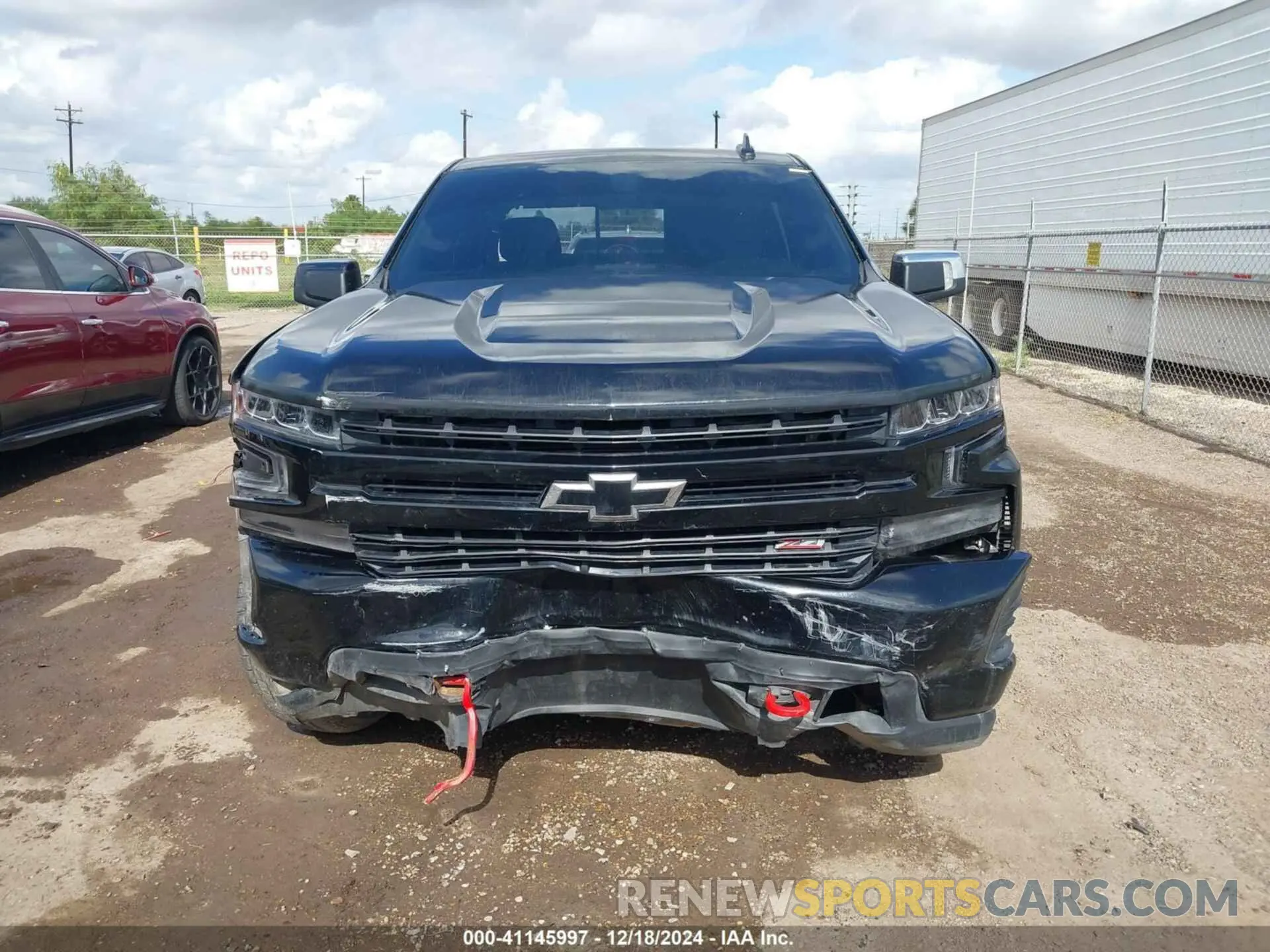 11 Photograph of a damaged car 1GCPYFED3LZ175820 CHEVROLET SILVERADO 1500 2020
