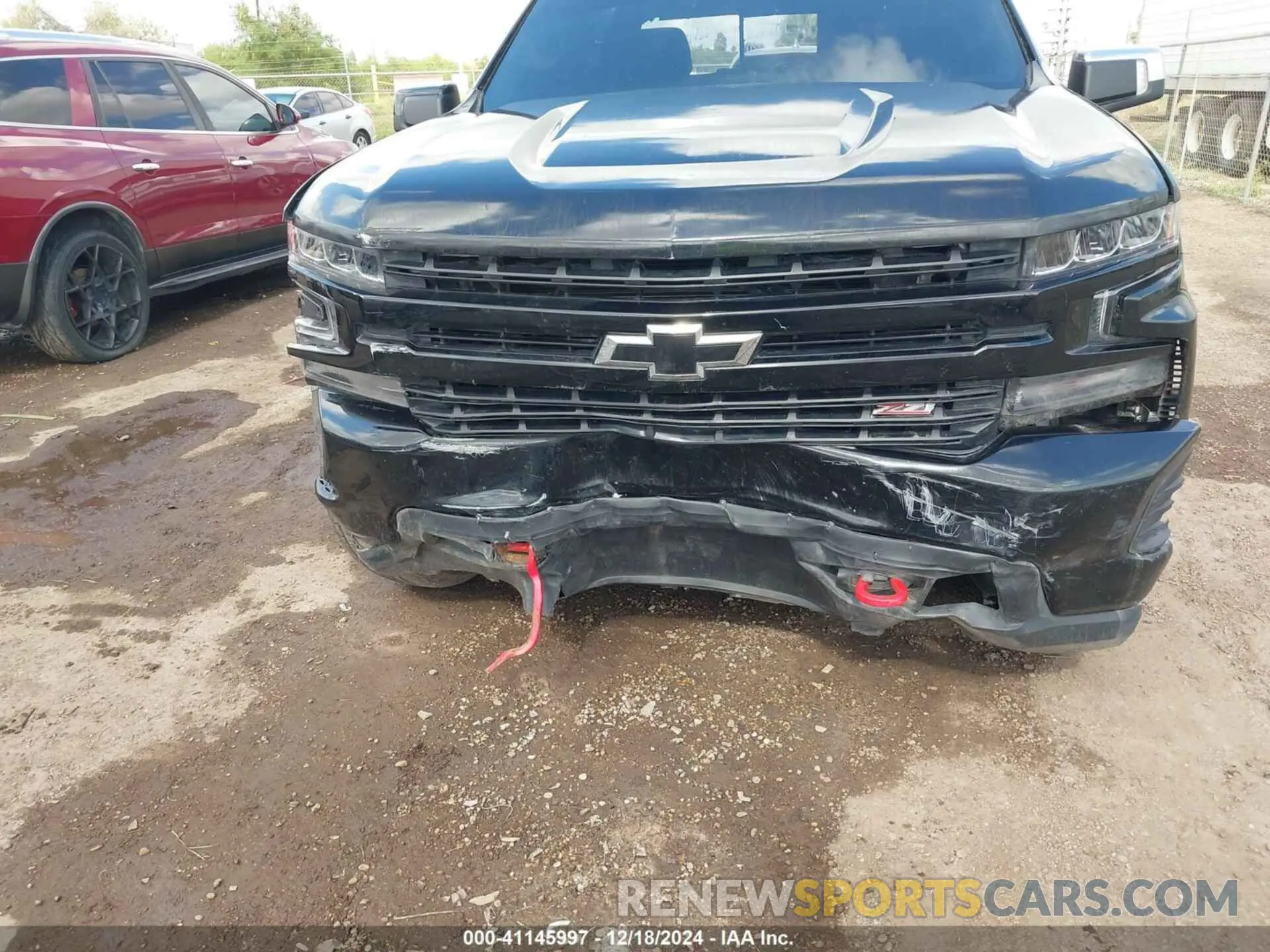 6 Photograph of a damaged car 1GCPYFED3LZ175820 CHEVROLET SILVERADO 1500 2020