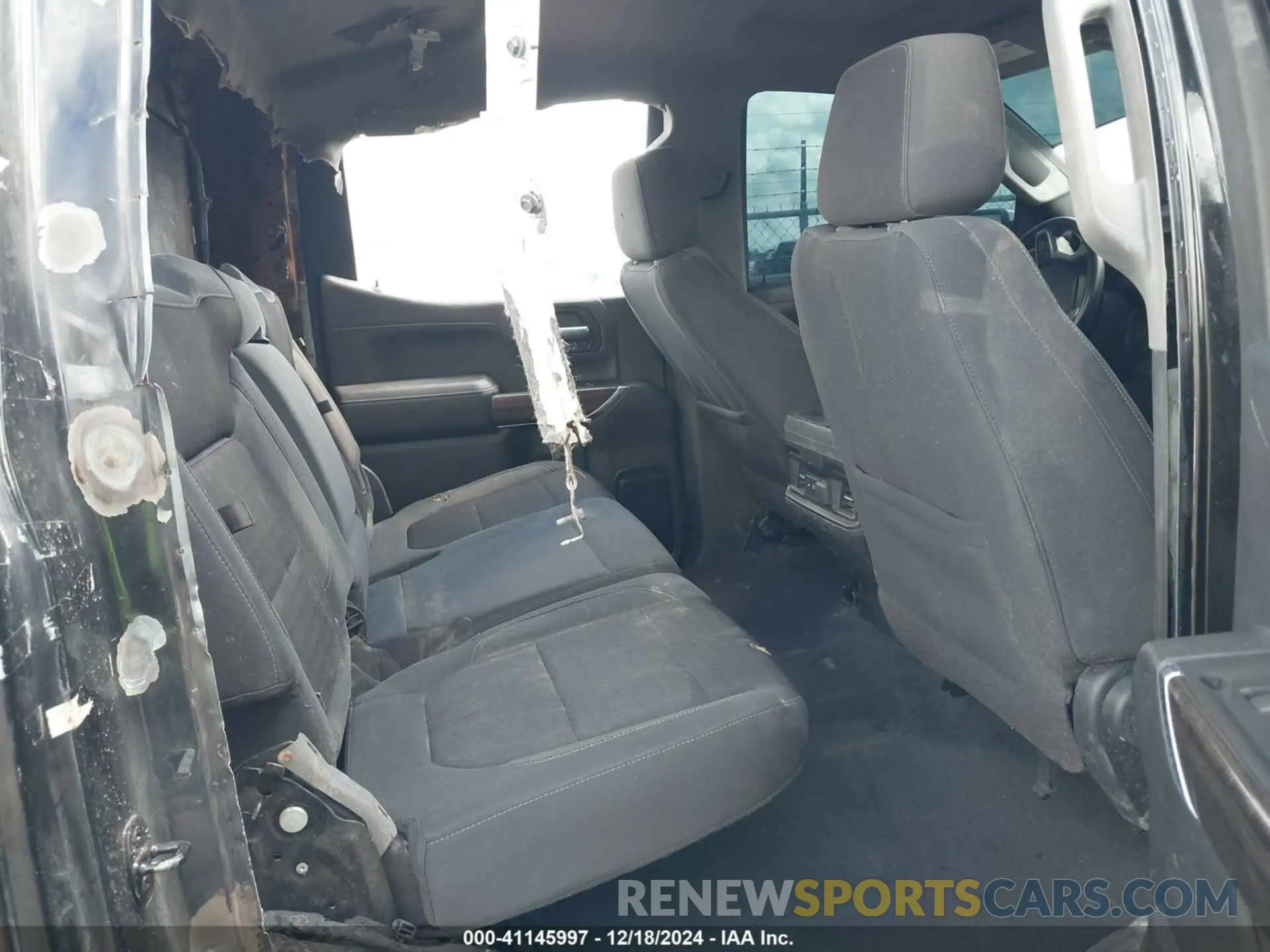 8 Photograph of a damaged car 1GCPYFED3LZ175820 CHEVROLET SILVERADO 1500 2020