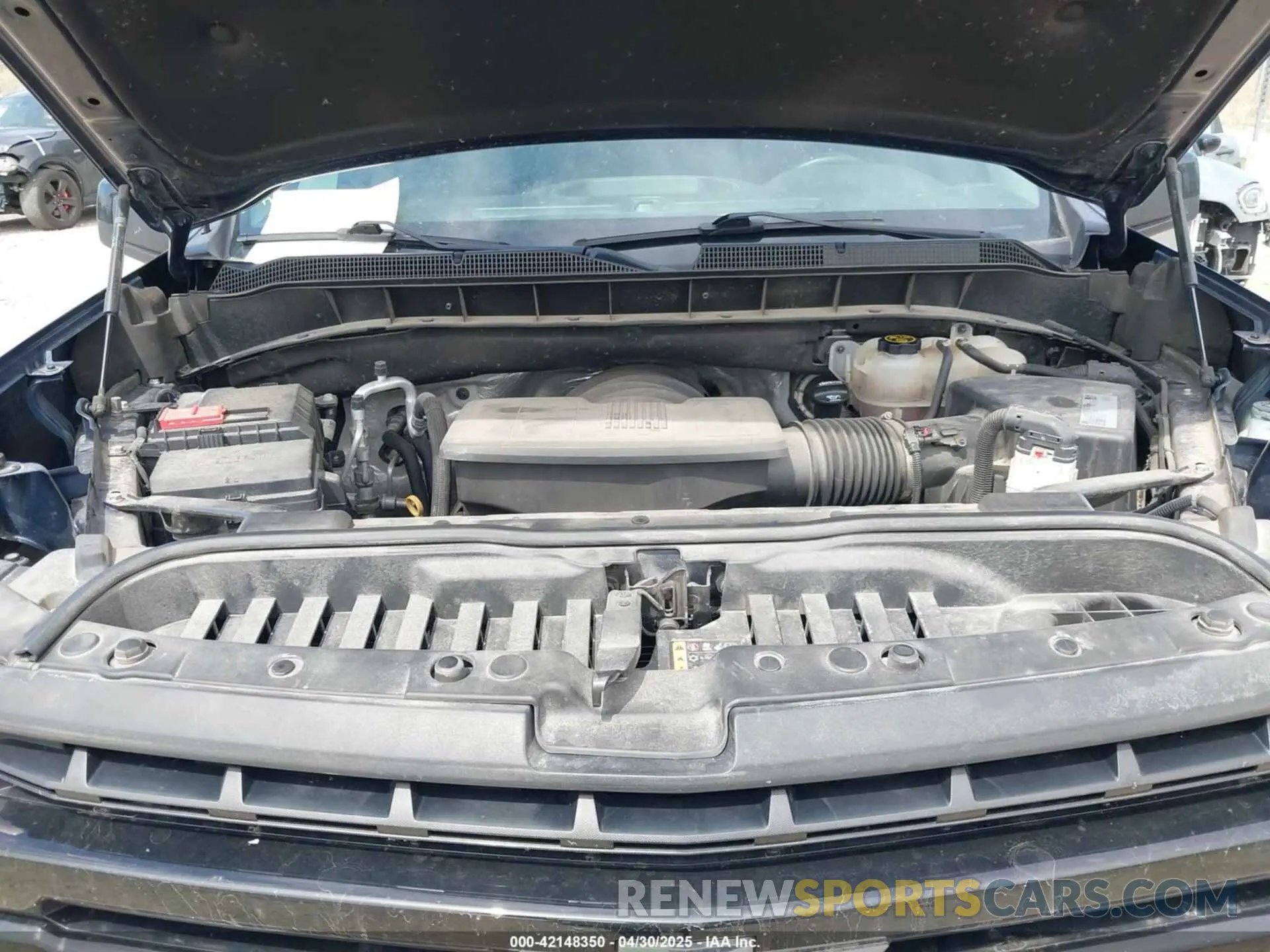 10 Photograph of a damaged car 1GCPYFED5LZ286420 CHEVROLET SILVERADO 1500 2020