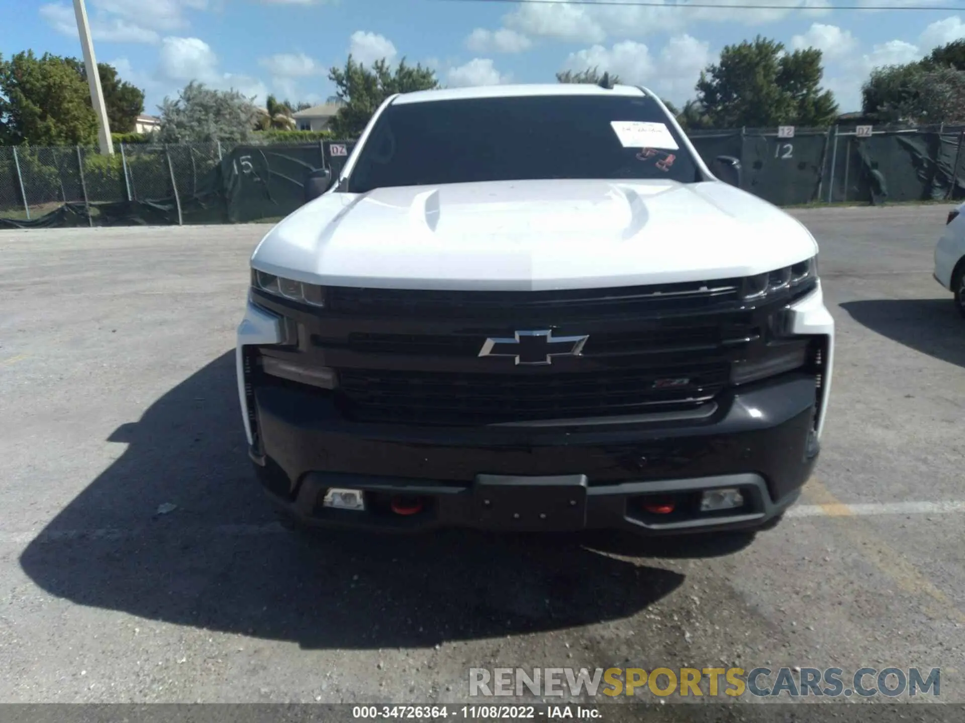 6 Photograph of a damaged car 1GCPYFED6LZ137417 CHEVROLET SILVERADO 1500 2020