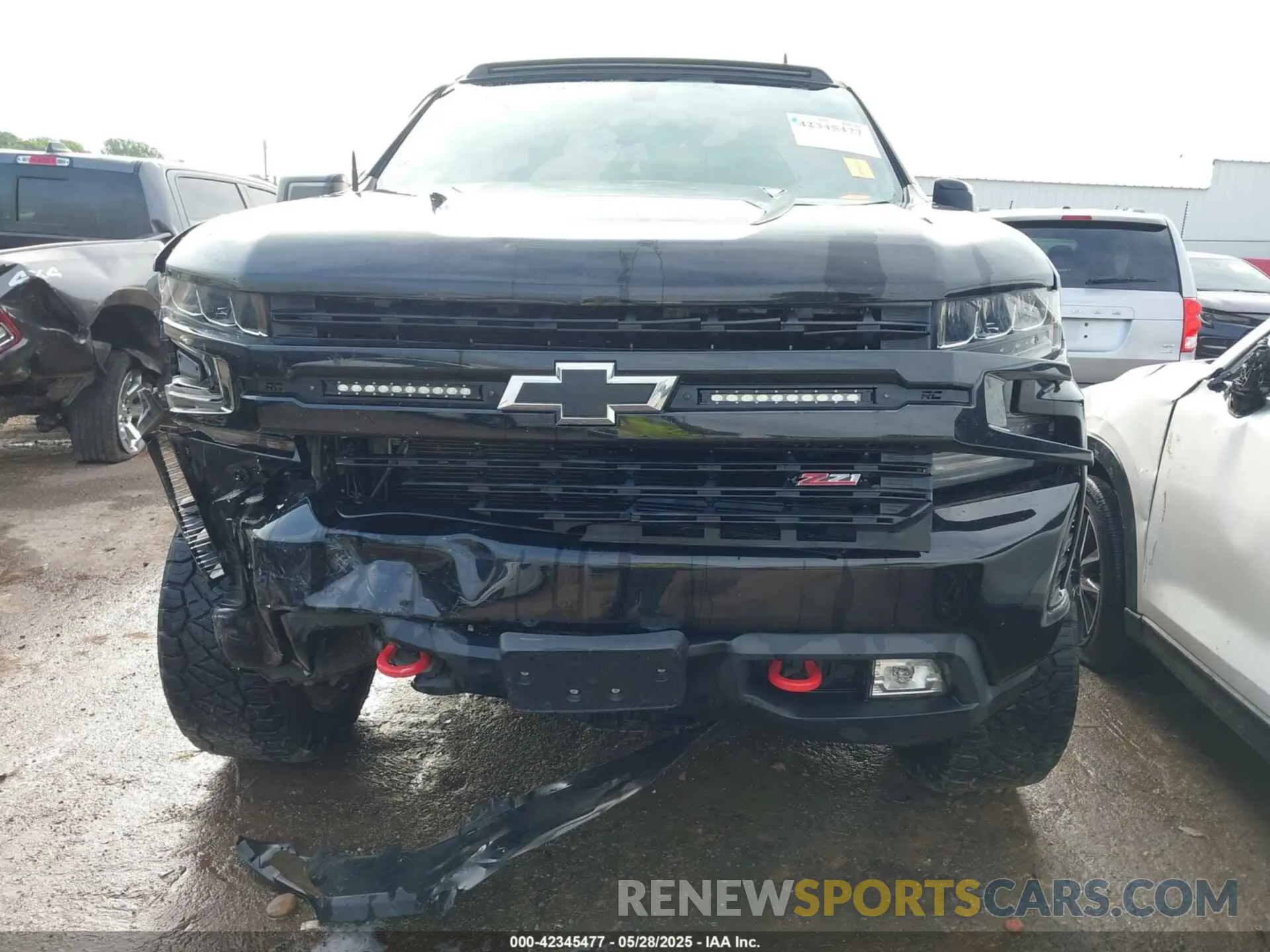 12 Photograph of a damaged car 1GCPYFED7LZ111571 CHEVROLET SILVERADO 1500 2020