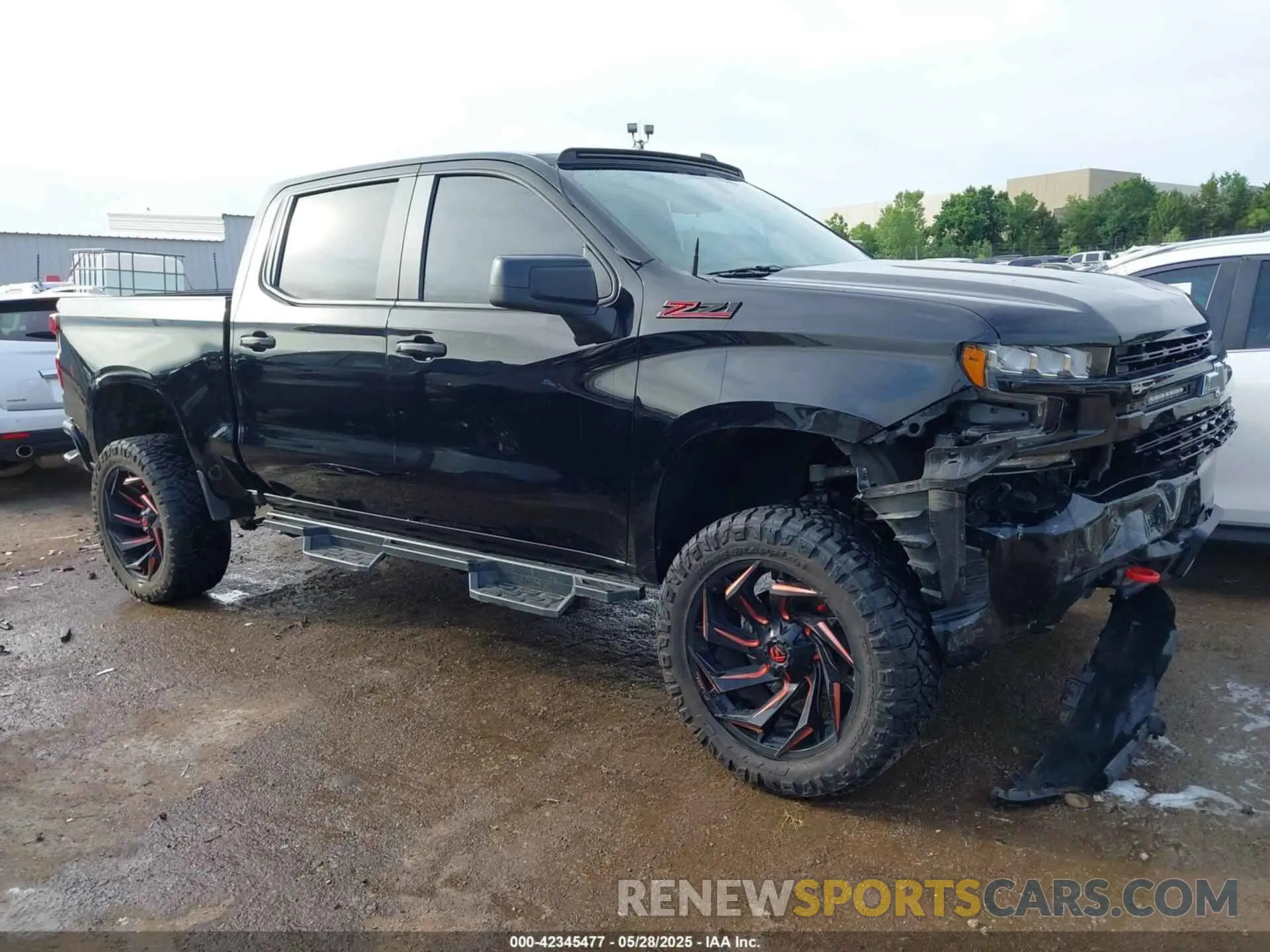 13 Photograph of a damaged car 1GCPYFED7LZ111571 CHEVROLET SILVERADO 1500 2020