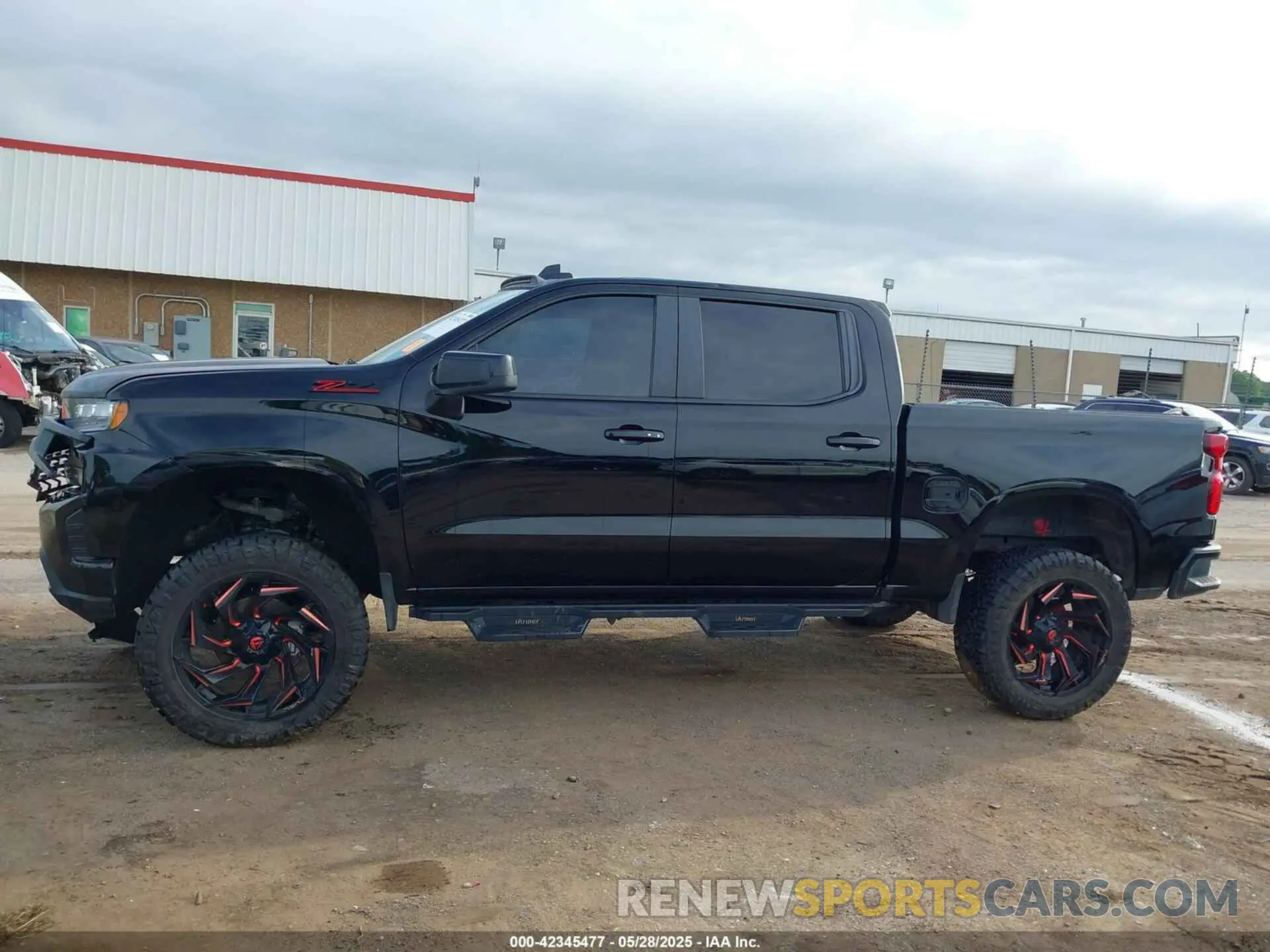 14 Photograph of a damaged car 1GCPYFED7LZ111571 CHEVROLET SILVERADO 1500 2020