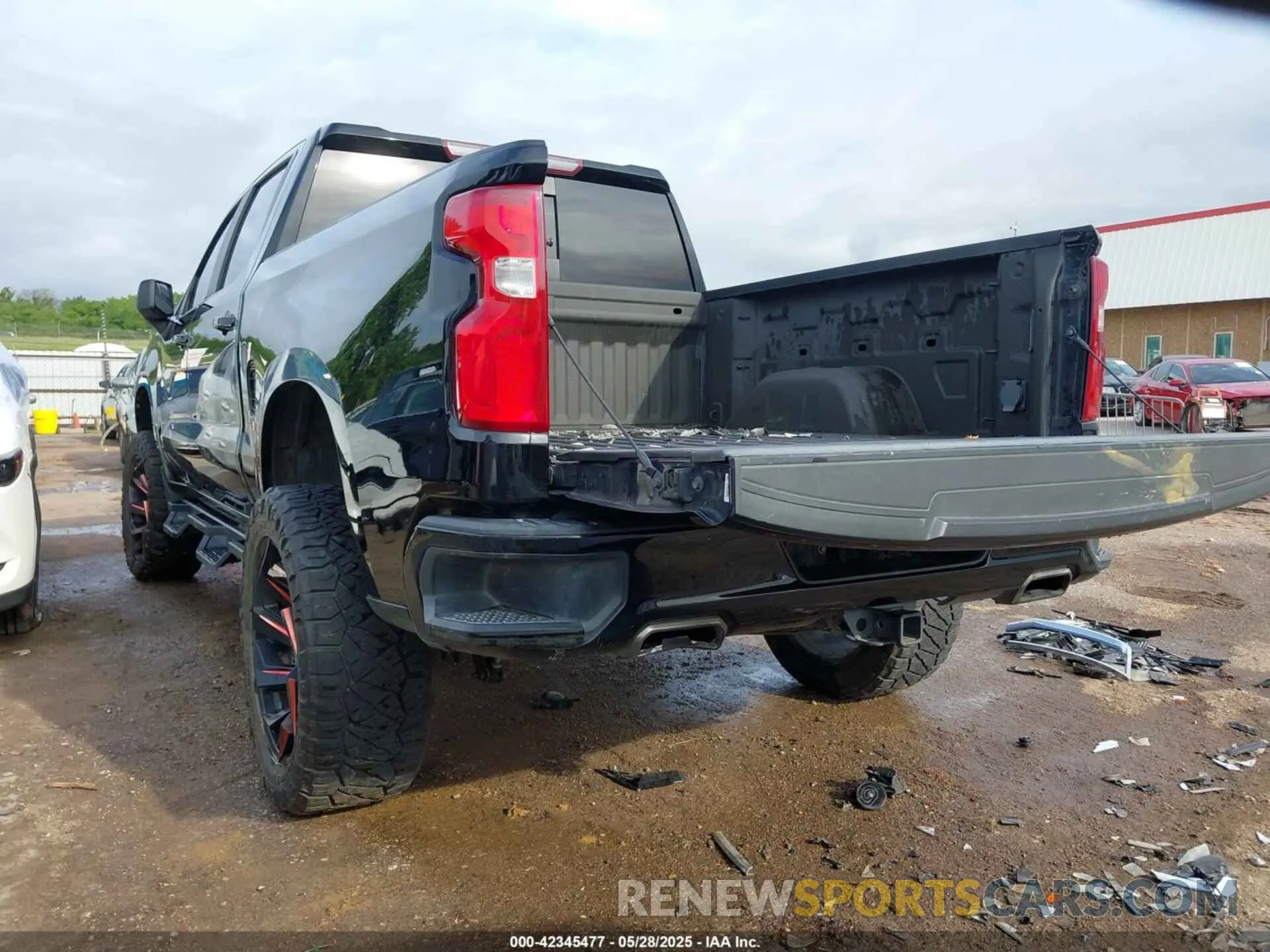 3 Photograph of a damaged car 1GCPYFED7LZ111571 CHEVROLET SILVERADO 1500 2020