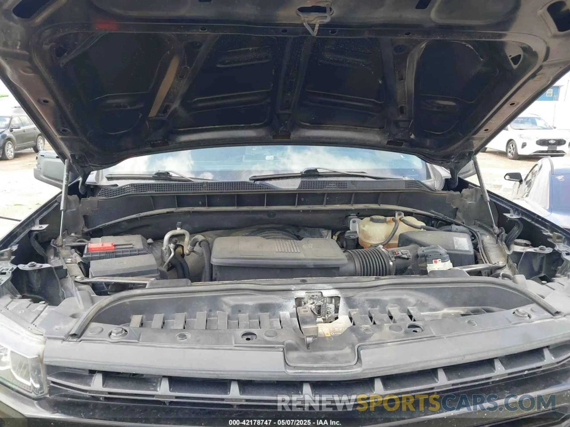 10 Photograph of a damaged car 1GCPYFED9LZ124029 CHEVROLET SILVERADO 1500 2020