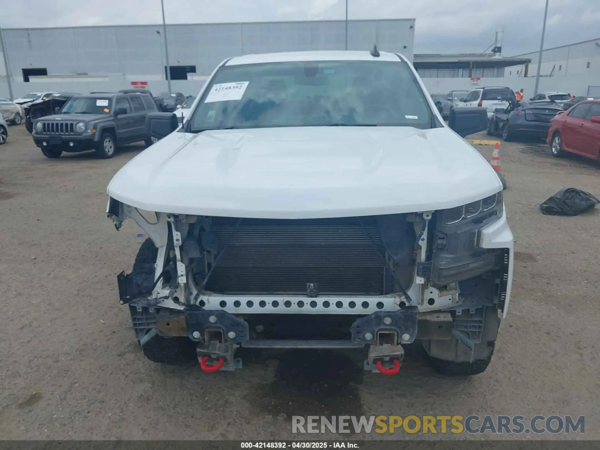 13 Photograph of a damaged car 1GCPYFED9LZ290728 CHEVROLET SILVERADO 1500 2020