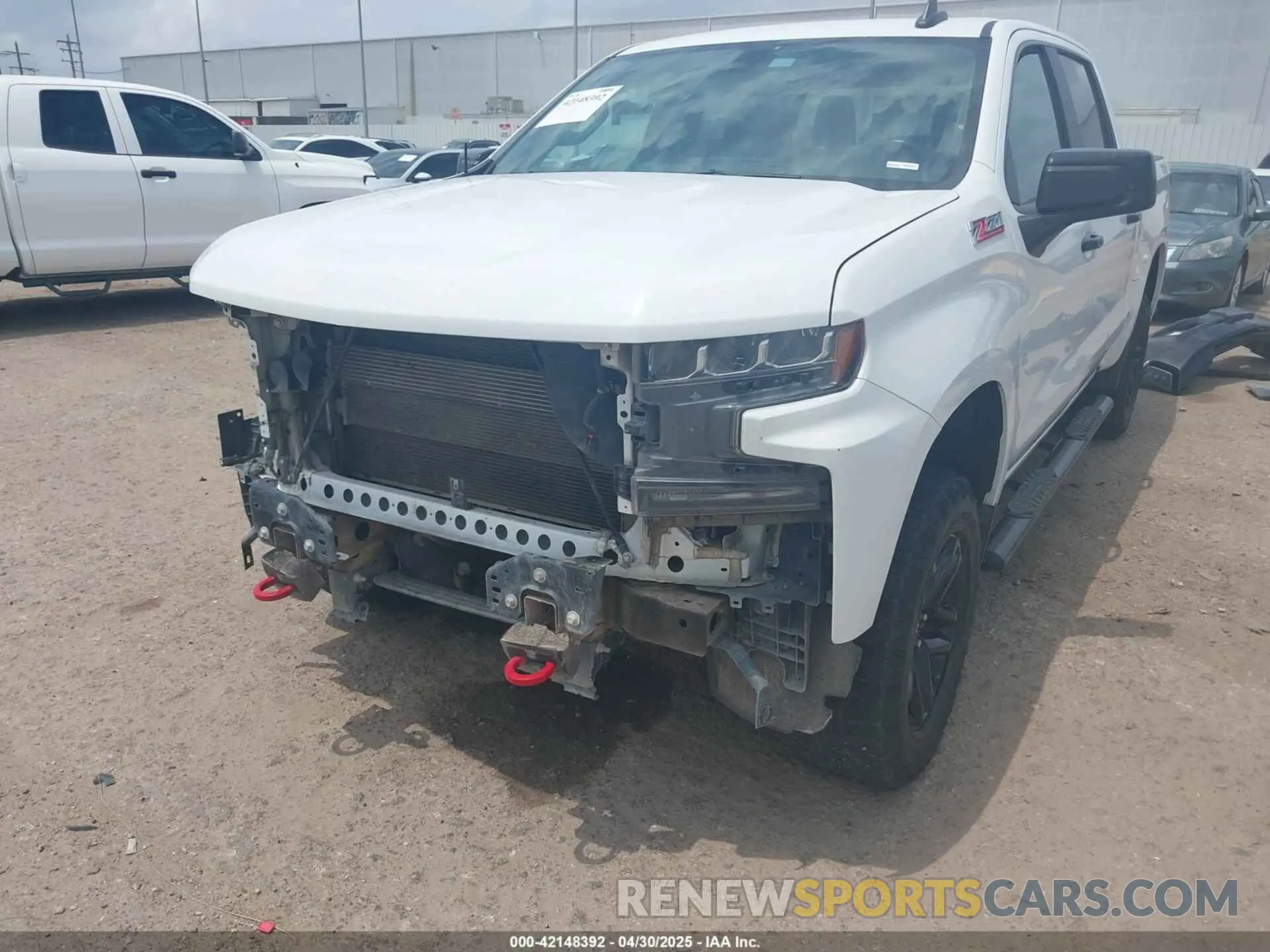 6 Photograph of a damaged car 1GCPYFED9LZ290728 CHEVROLET SILVERADO 1500 2020