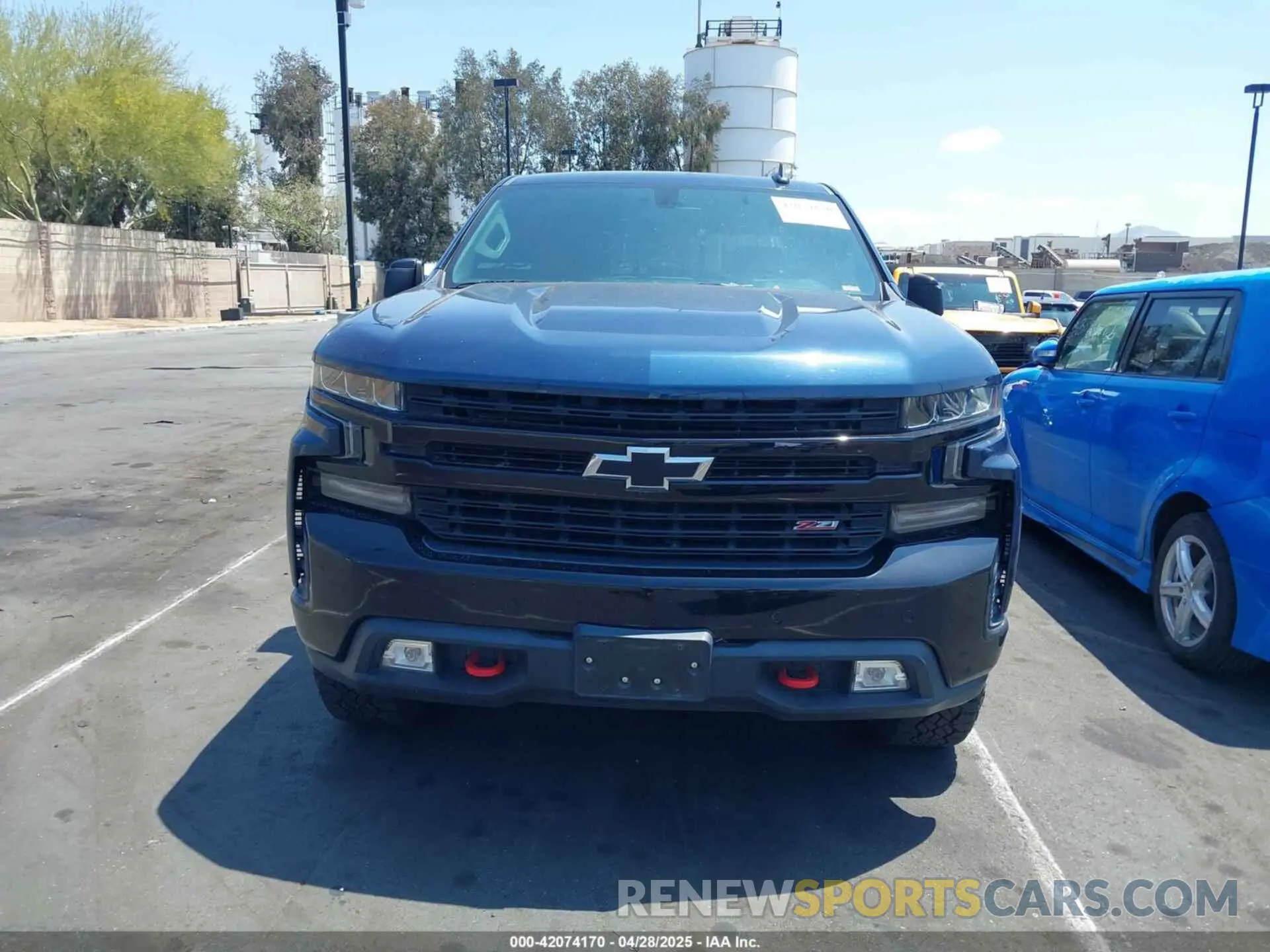 12 Photograph of a damaged car 1GCPYFED9LZ379781 CHEVROLET SILVERADO 1500 2020