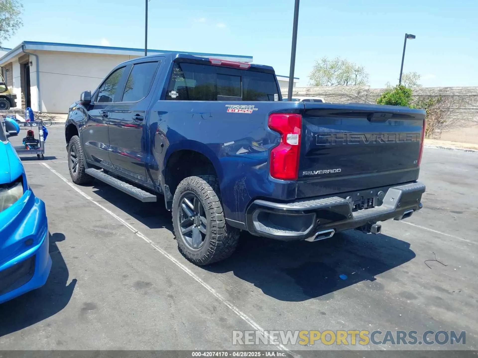 3 Photograph of a damaged car 1GCPYFED9LZ379781 CHEVROLET SILVERADO 1500 2020