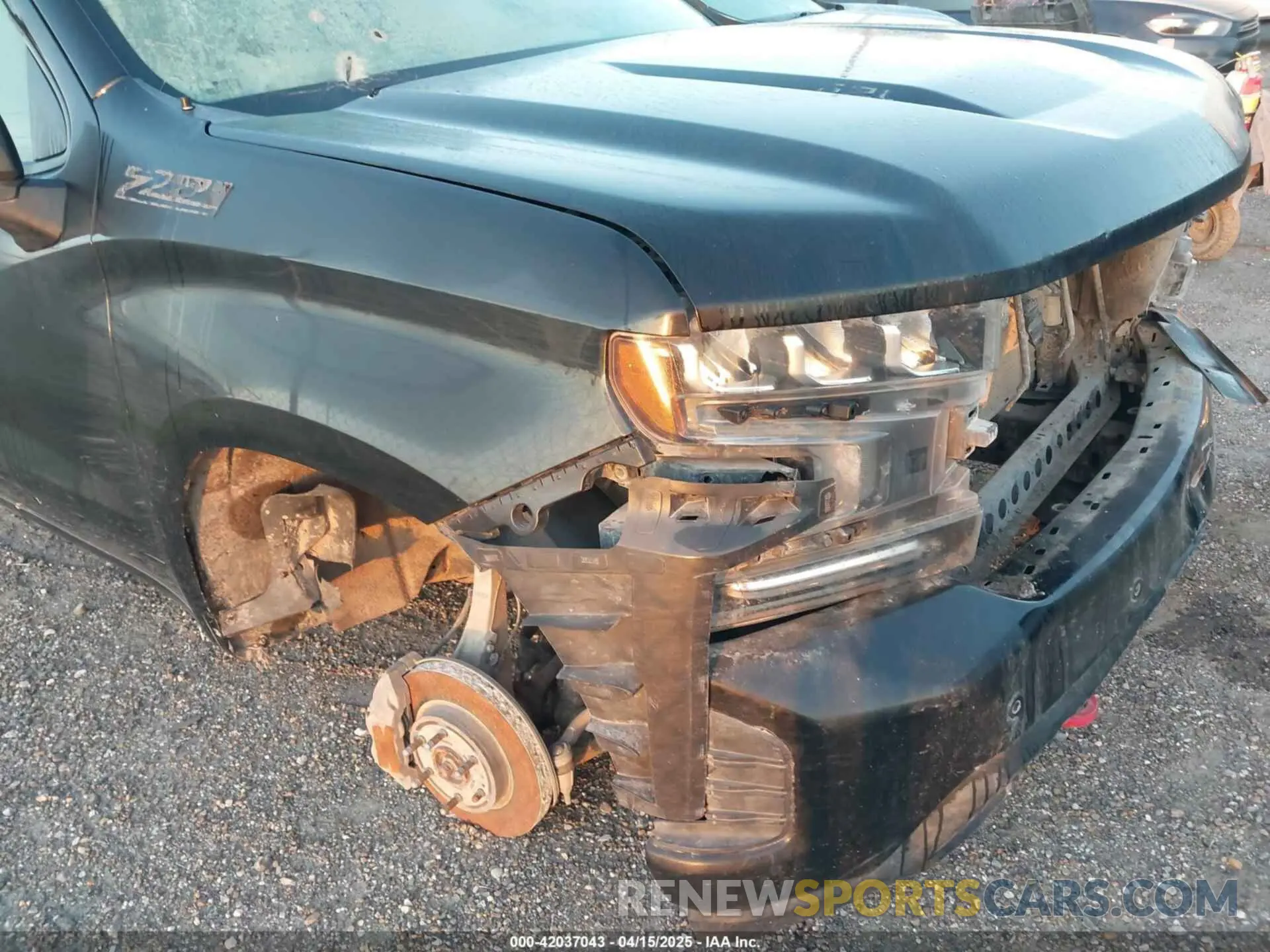 17 Photograph of a damaged car 1GCPYFEL2LZ279173 CHEVROLET SILVERADO 1500 2020