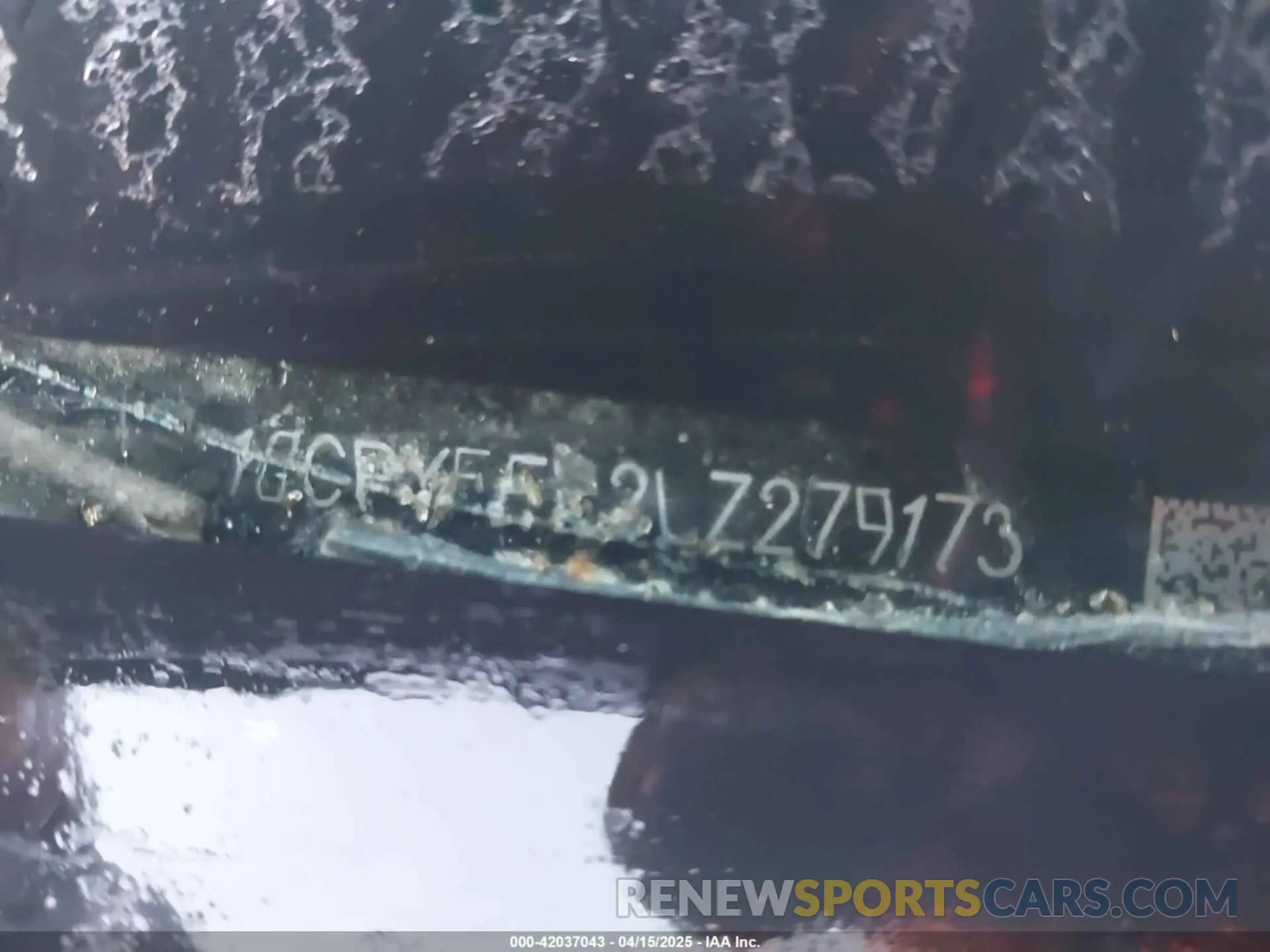 9 Photograph of a damaged car 1GCPYFEL2LZ279173 CHEVROLET SILVERADO 1500 2020