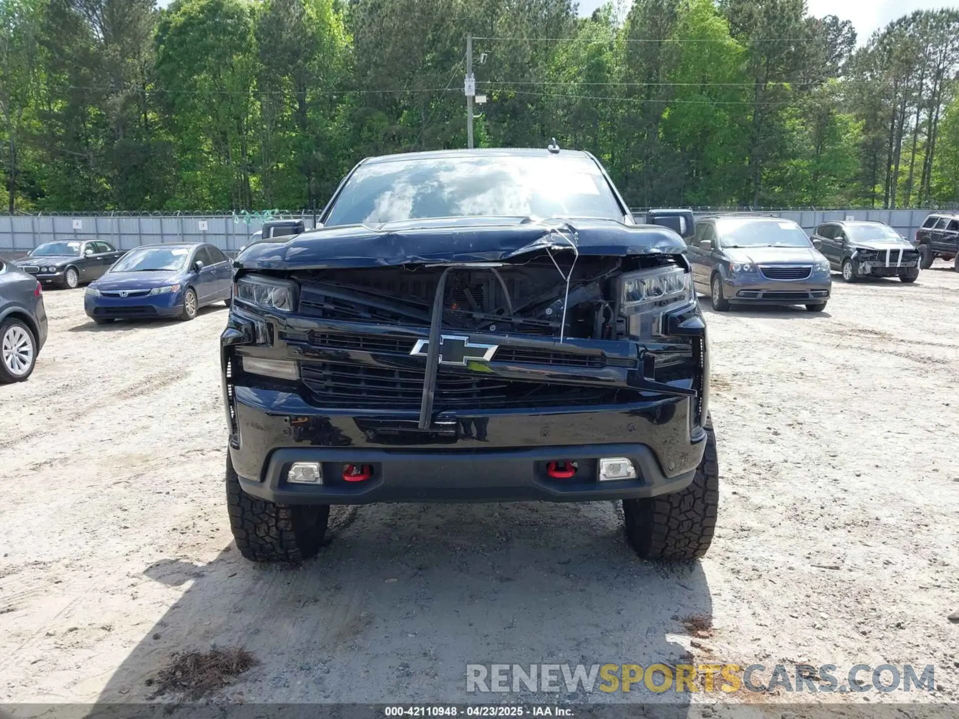 11 Photograph of a damaged car 1GCPYFEL5LZ224488 CHEVROLET SILVERADO 1500 2020