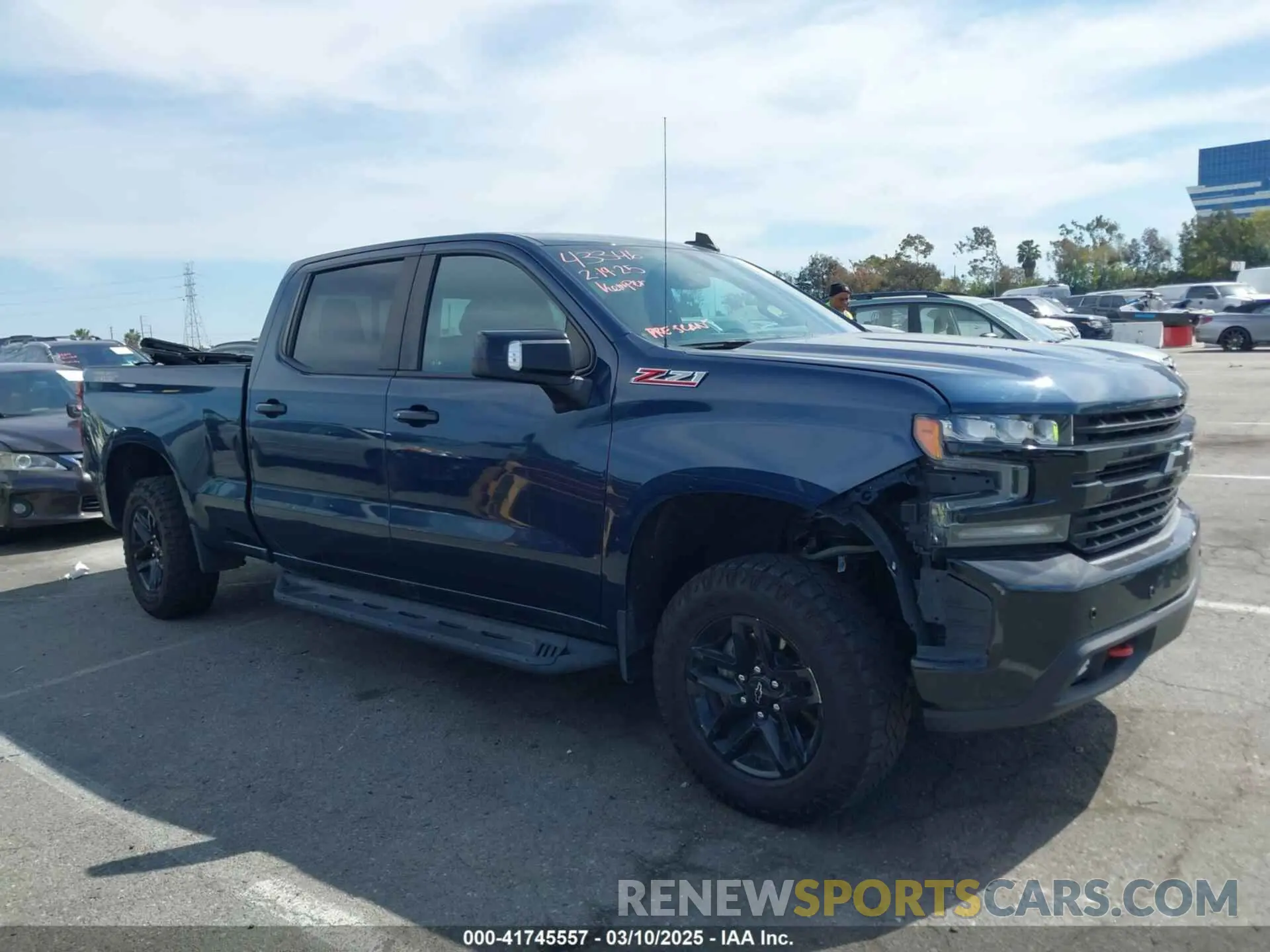 14 Photograph of a damaged car 1GCPYFEL9LZ264069 CHEVROLET SILVERADO 1500 2020
