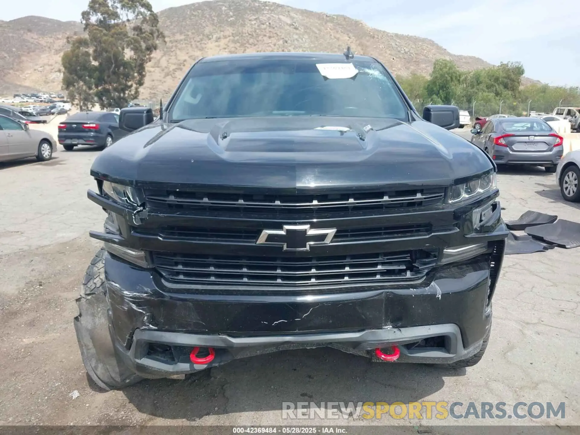 12 Photograph of a damaged car 1GCPYFEL9LZ349817 CHEVROLET SILVERADO 1500 2020