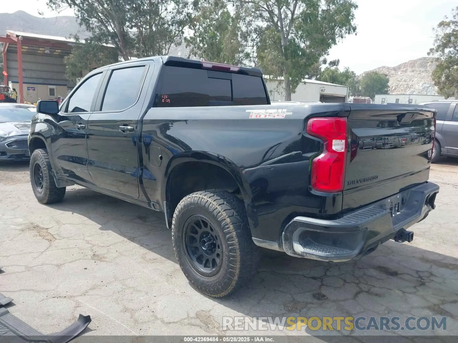 3 Photograph of a damaged car 1GCPYFEL9LZ349817 CHEVROLET SILVERADO 1500 2020