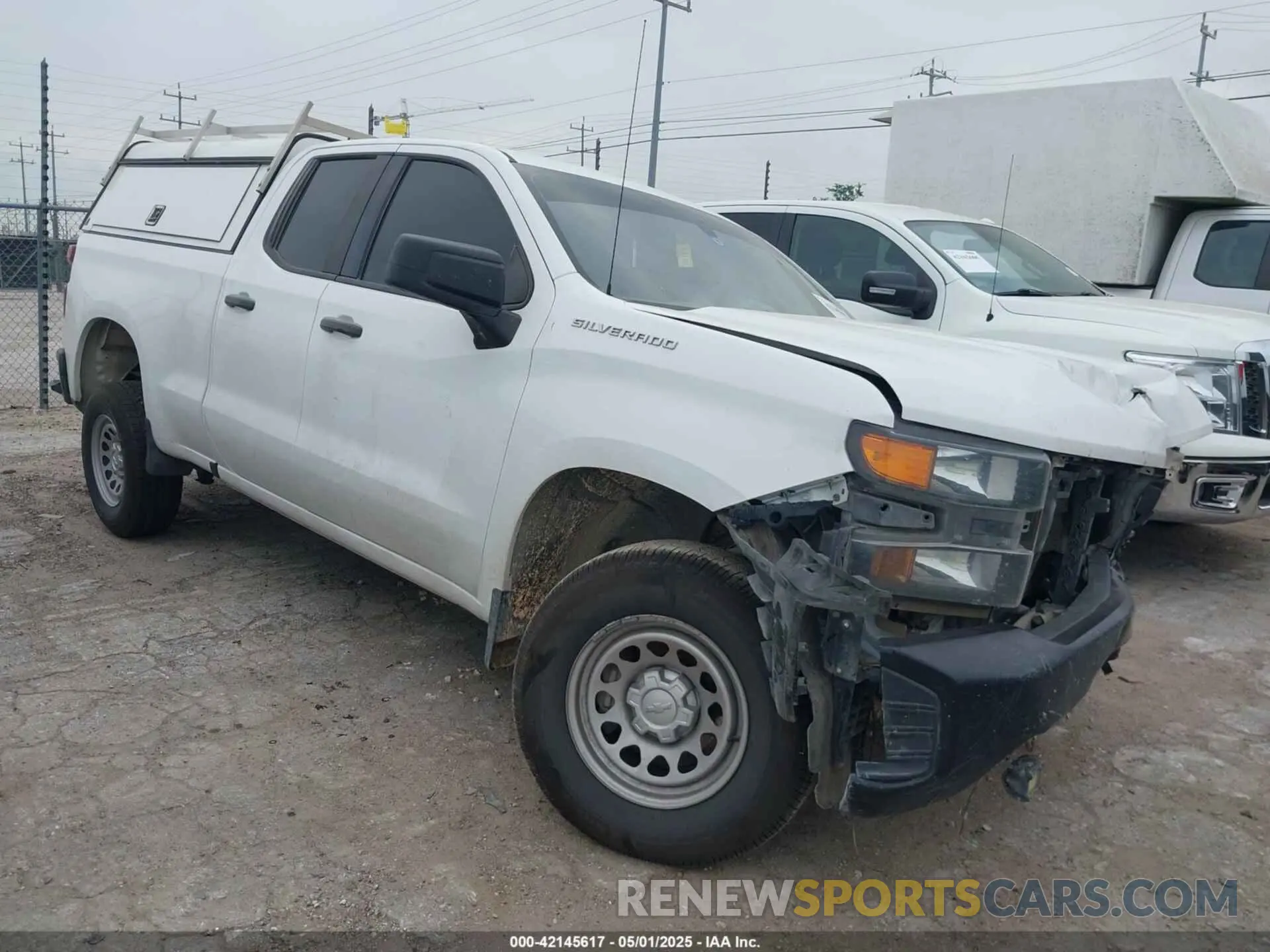 1 Photograph of a damaged car 1GCRWAEF0LZ235619 CHEVROLET SILVERADO 1500 2020