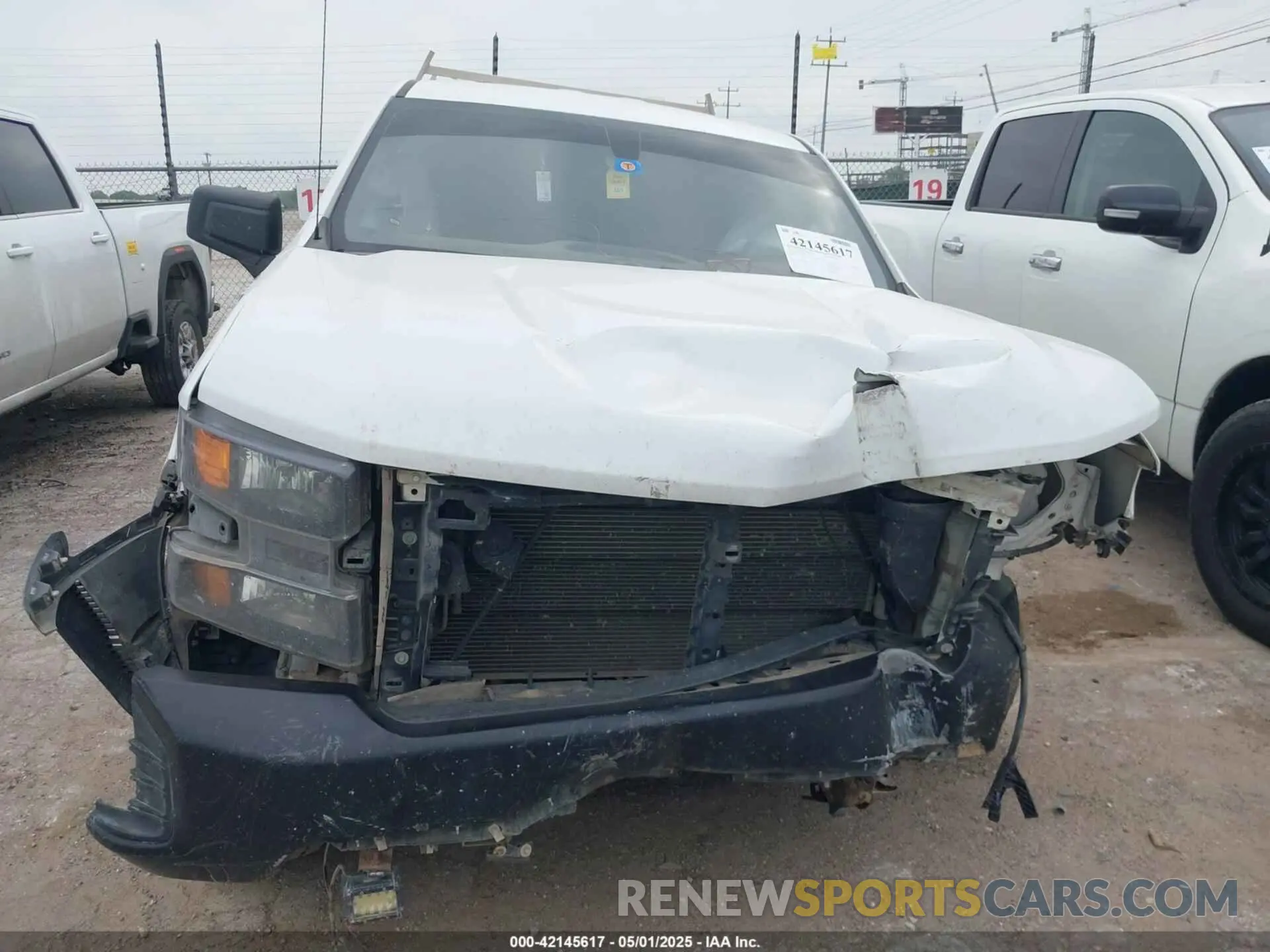 12 Photograph of a damaged car 1GCRWAEF0LZ235619 CHEVROLET SILVERADO 1500 2020