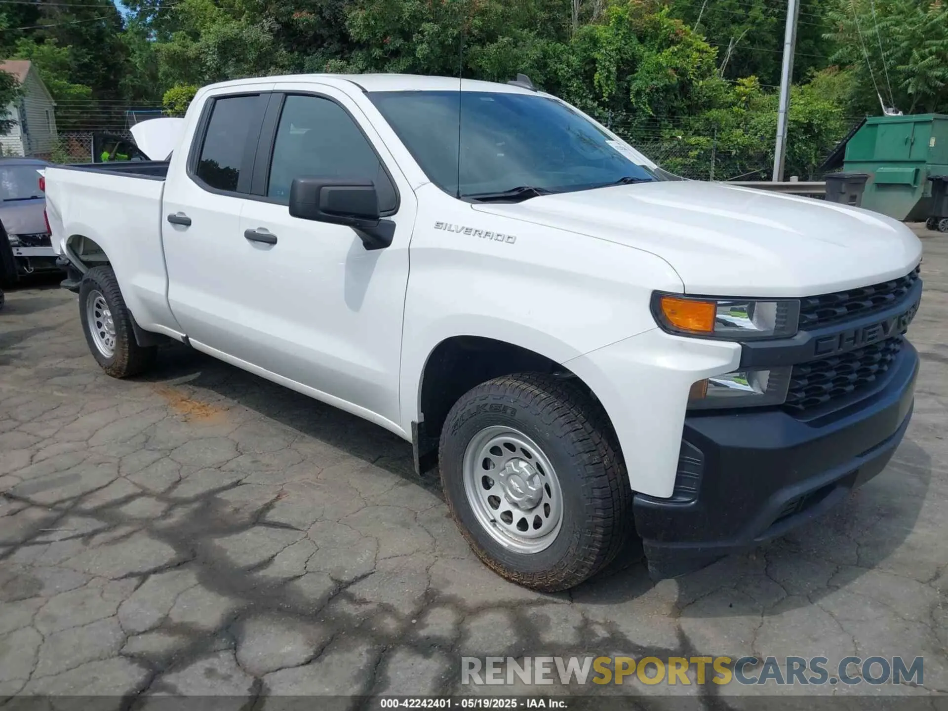 1 Photograph of a damaged car 1GCRWAEH2LZ348845 CHEVROLET SILVERADO 1500 2020
