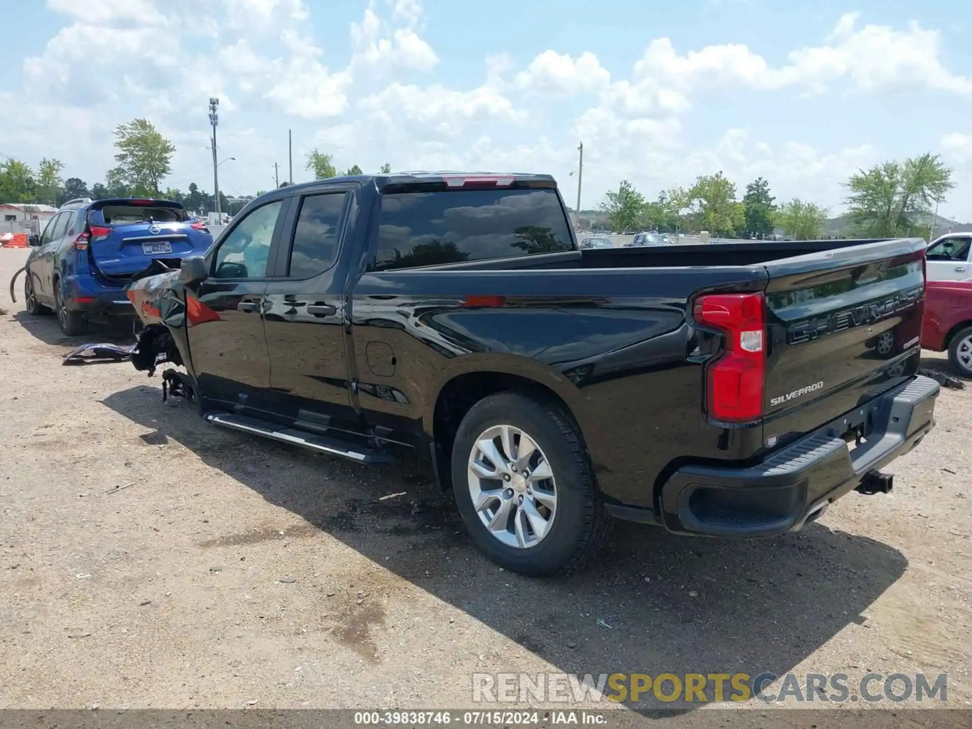 3 Photograph of a damaged car 1GCRWBEF0LZ133727 CHEVROLET SILVERADO 1500 2020