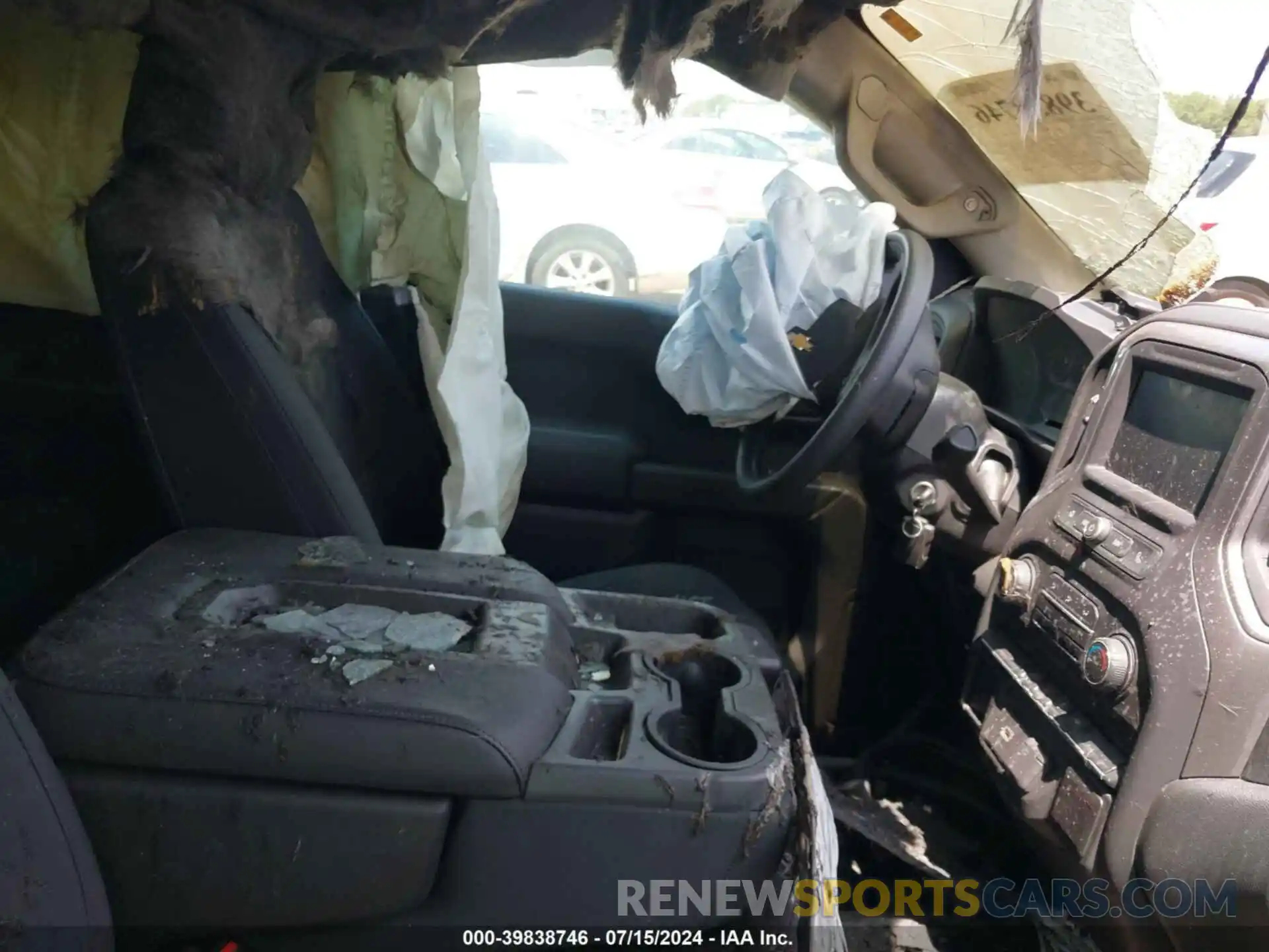 5 Photograph of a damaged car 1GCRWBEF0LZ133727 CHEVROLET SILVERADO 1500 2020