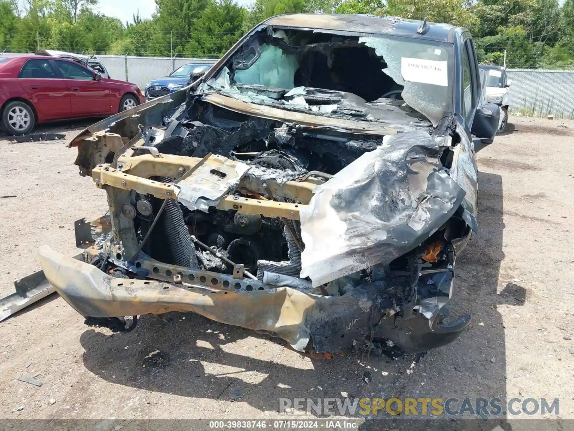 6 Photograph of a damaged car 1GCRWBEF0LZ133727 CHEVROLET SILVERADO 1500 2020