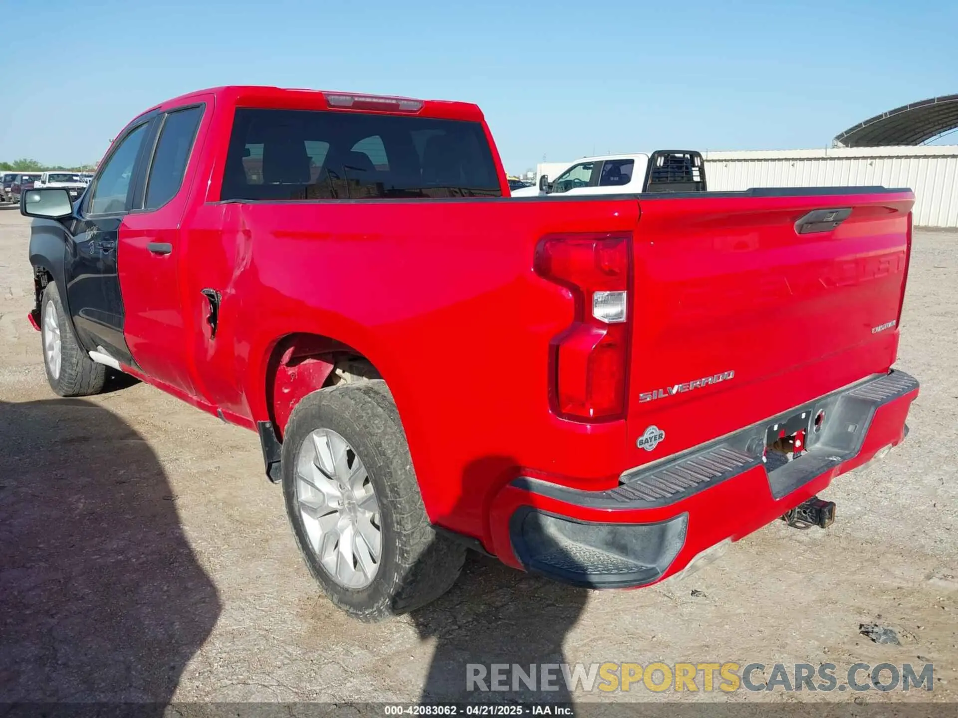 3 Photograph of a damaged car 1GCRWBEF3LZ104268 CHEVROLET SILVERADO 1500 2020
