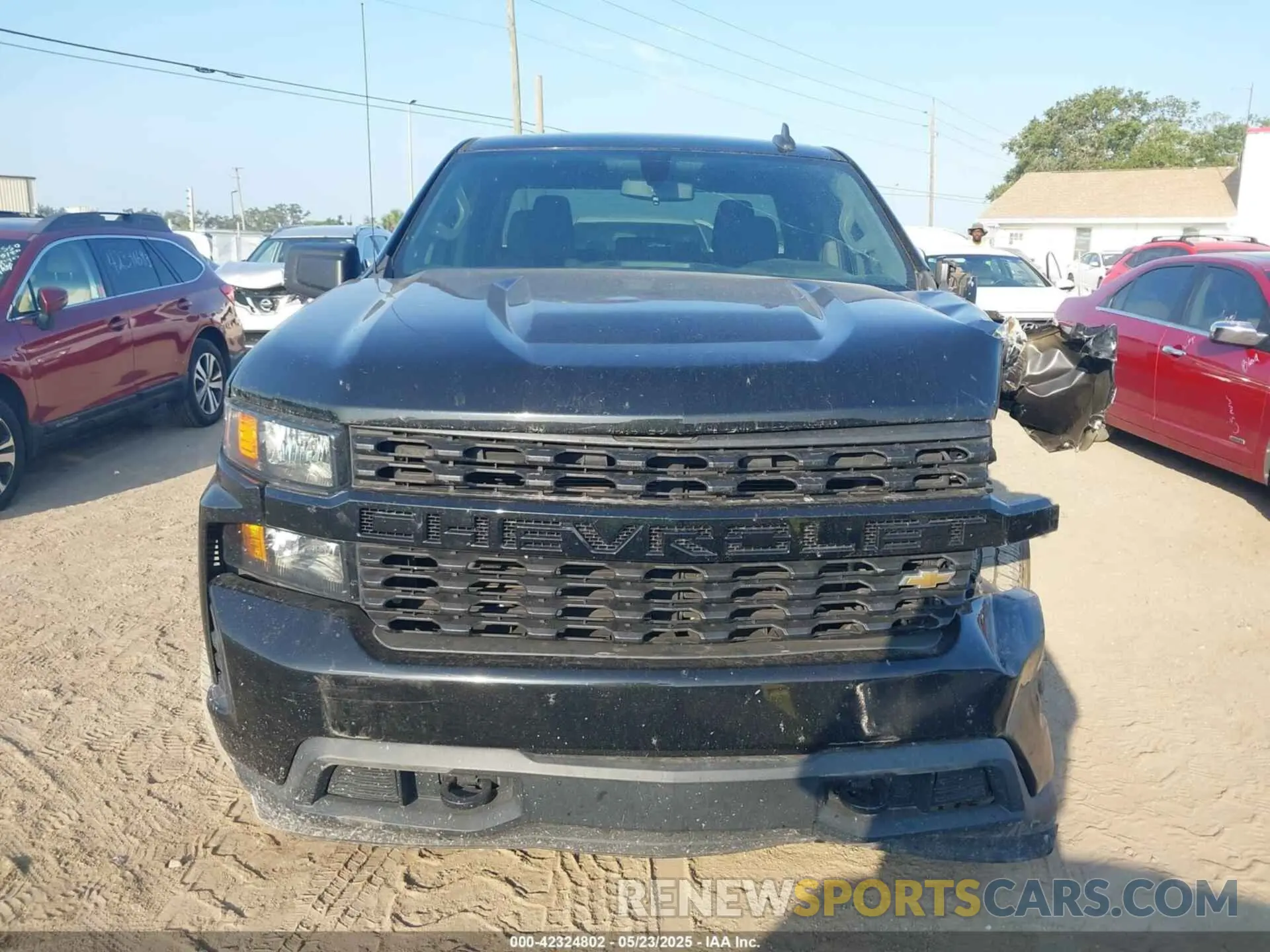 12 Photograph of a damaged car 1GCRWBEK1LZ356193 CHEVROLET SILVERADO 1500 2020