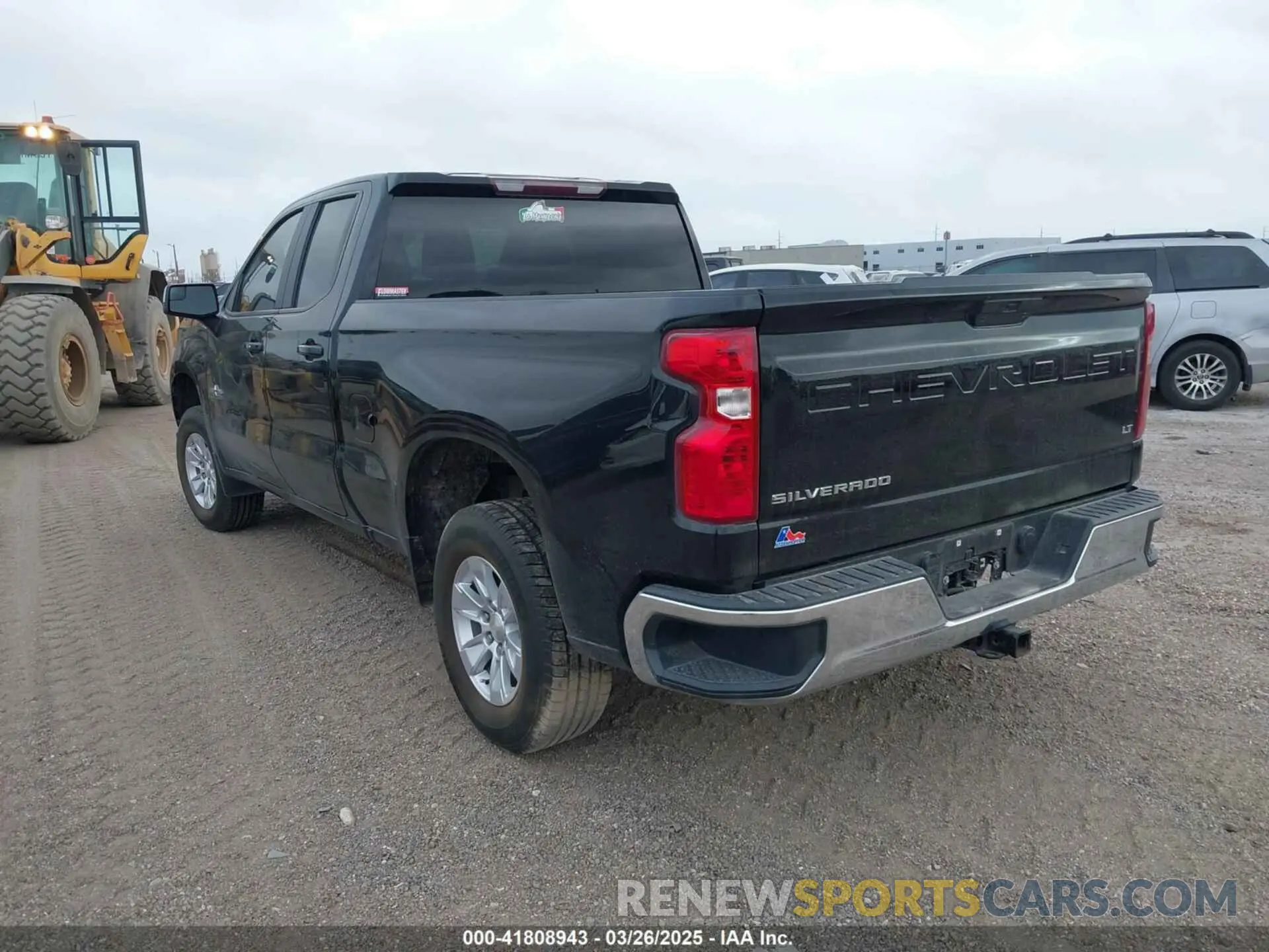 3 Photograph of a damaged car 1GCRWCED0LZ314377 CHEVROLET SILVERADO 1500 2020