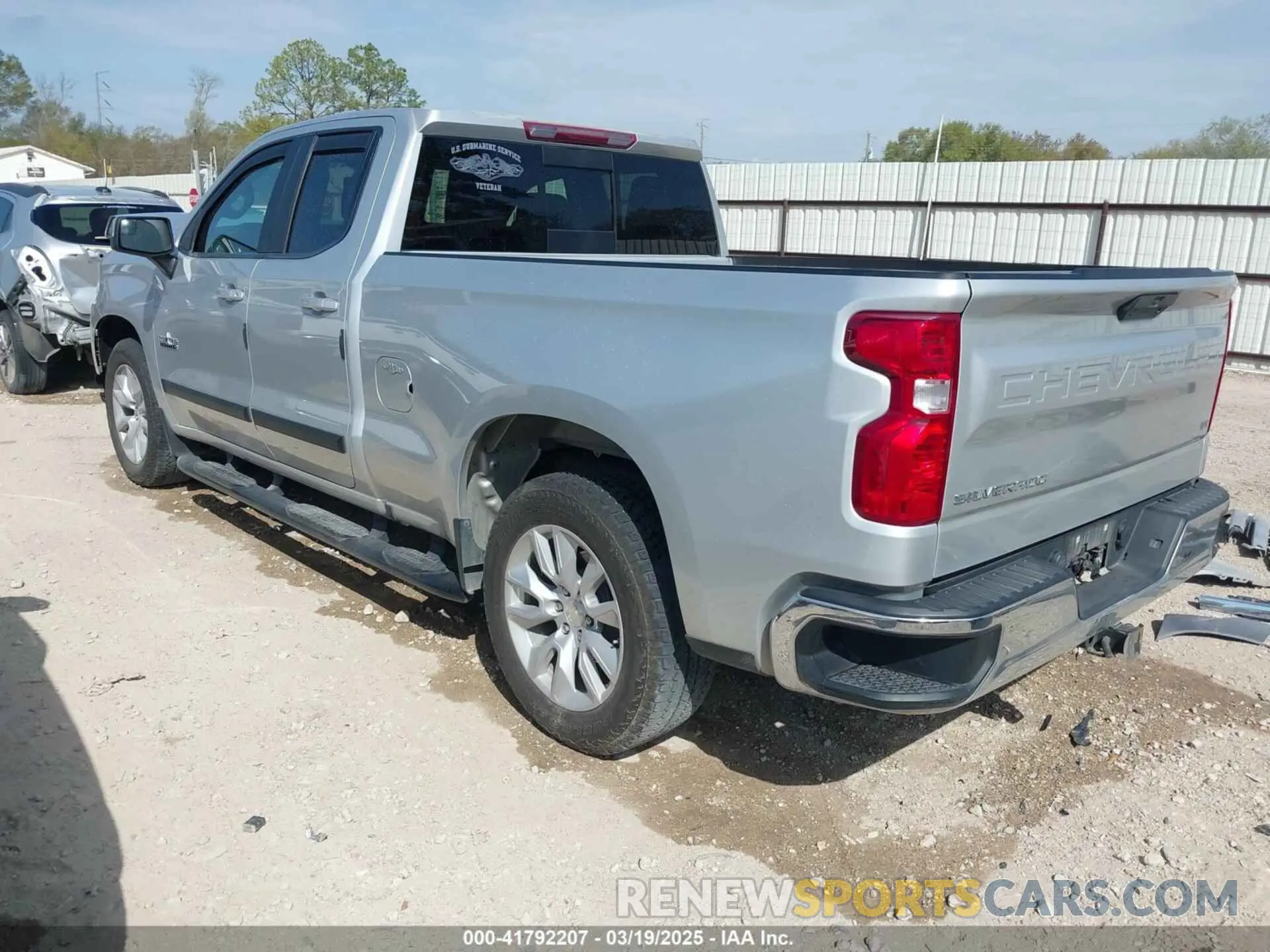 3 Photograph of a damaged car 1GCRWCED2LZ182514 CHEVROLET SILVERADO 1500 2020