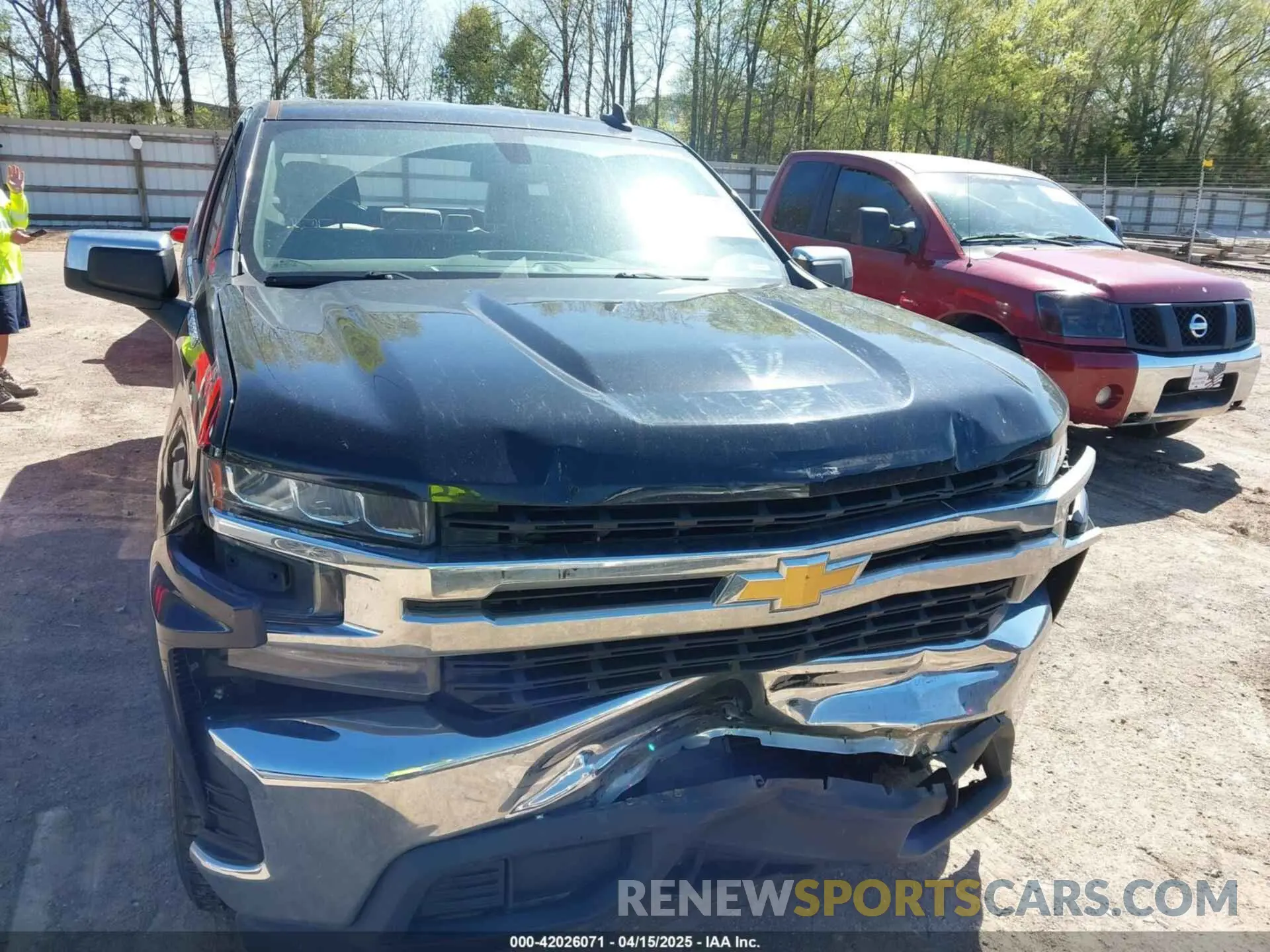 12 Photograph of a damaged car 1GCRWCEK4LZ132423 CHEVROLET SILVERADO 1500 2020