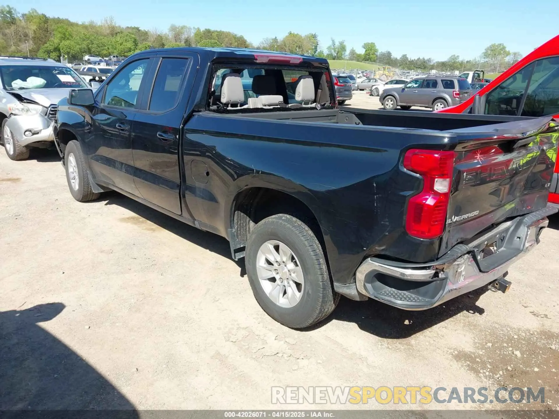 3 Photograph of a damaged car 1GCRWCEK4LZ132423 CHEVROLET SILVERADO 1500 2020