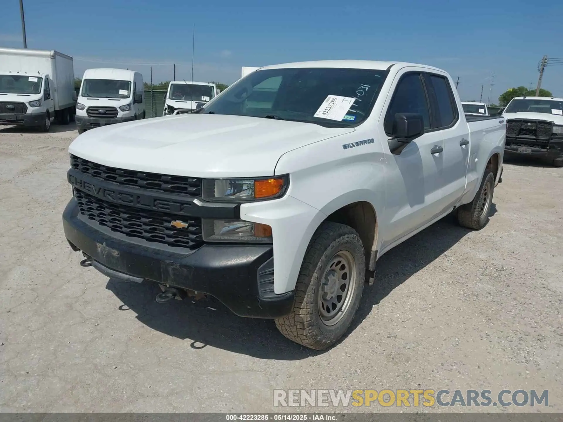 2 Photograph of a damaged car 1GCRYAEF1LZ177031 CHEVROLET SILVERADO 1500 2020