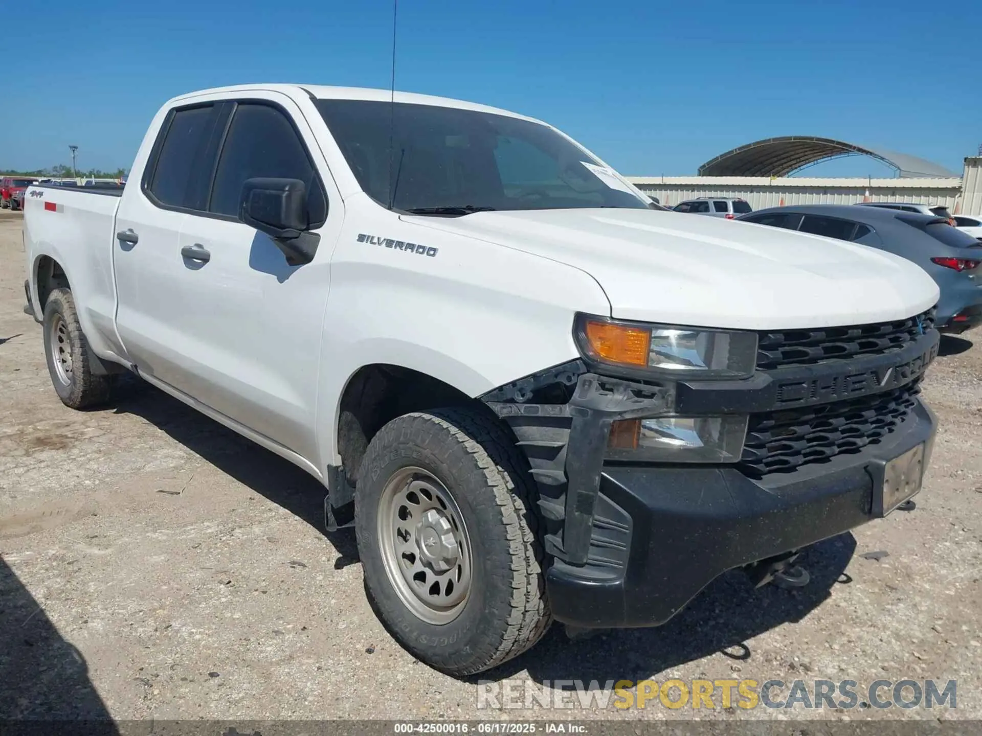 1 Photograph of a damaged car 1GCRYAEF3LZ177158 CHEVROLET SILVERADO 1500 2020
