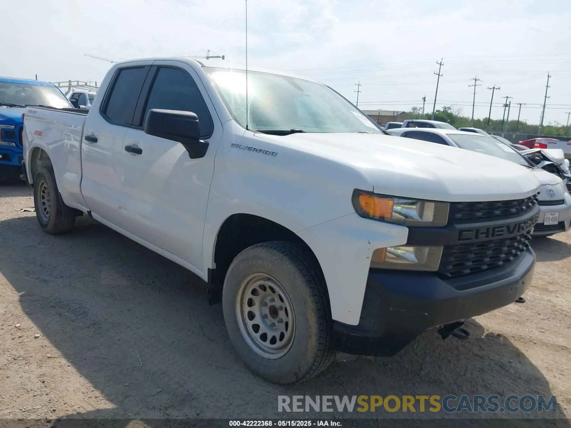1 Photograph of a damaged car 1GCRYAEF3LZ178892 CHEVROLET SILVERADO 1500 2020