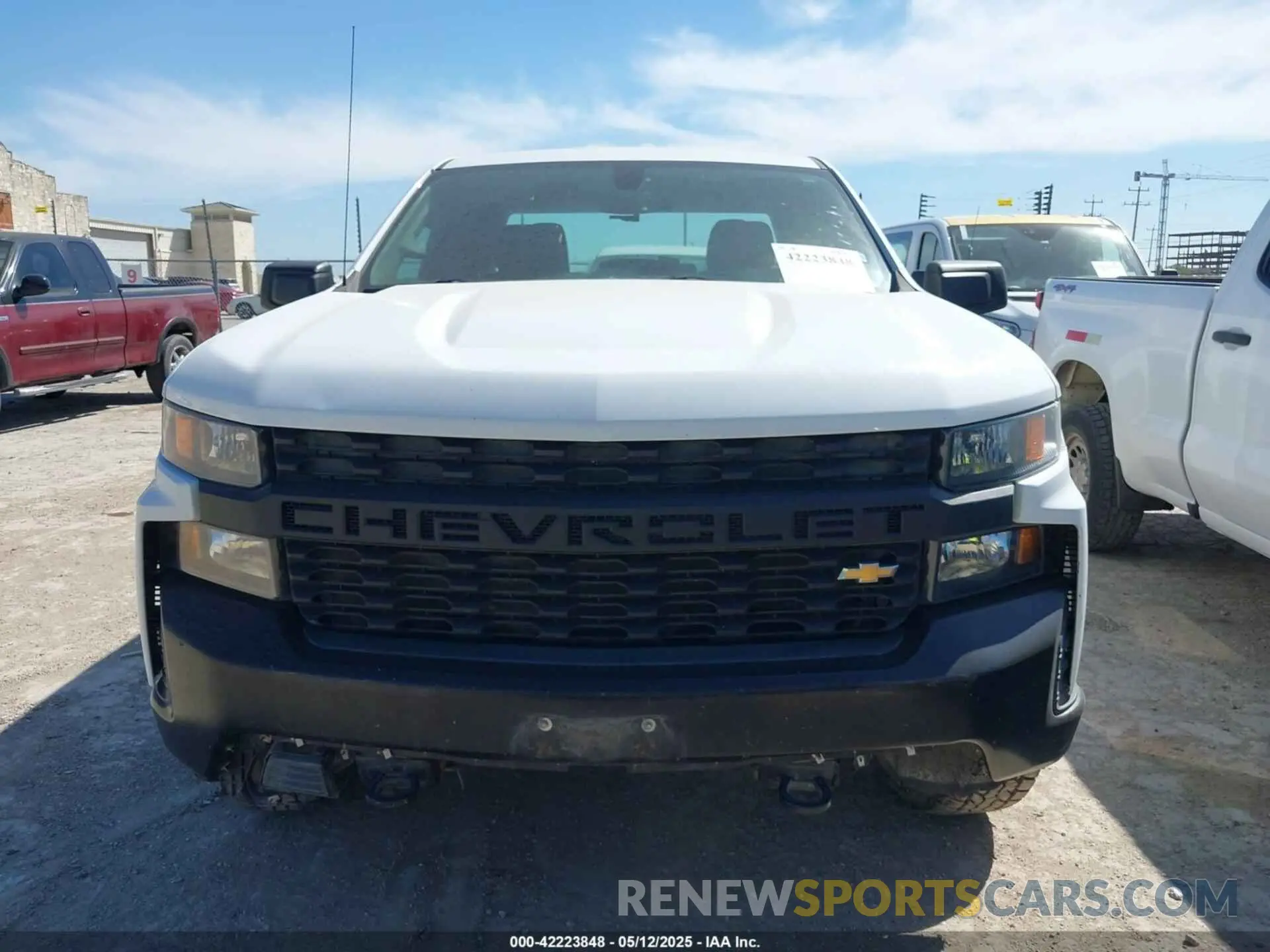 12 Photograph of a damaged car 1GCRYAEF4LZ177394 CHEVROLET SILVERADO 1500 2020