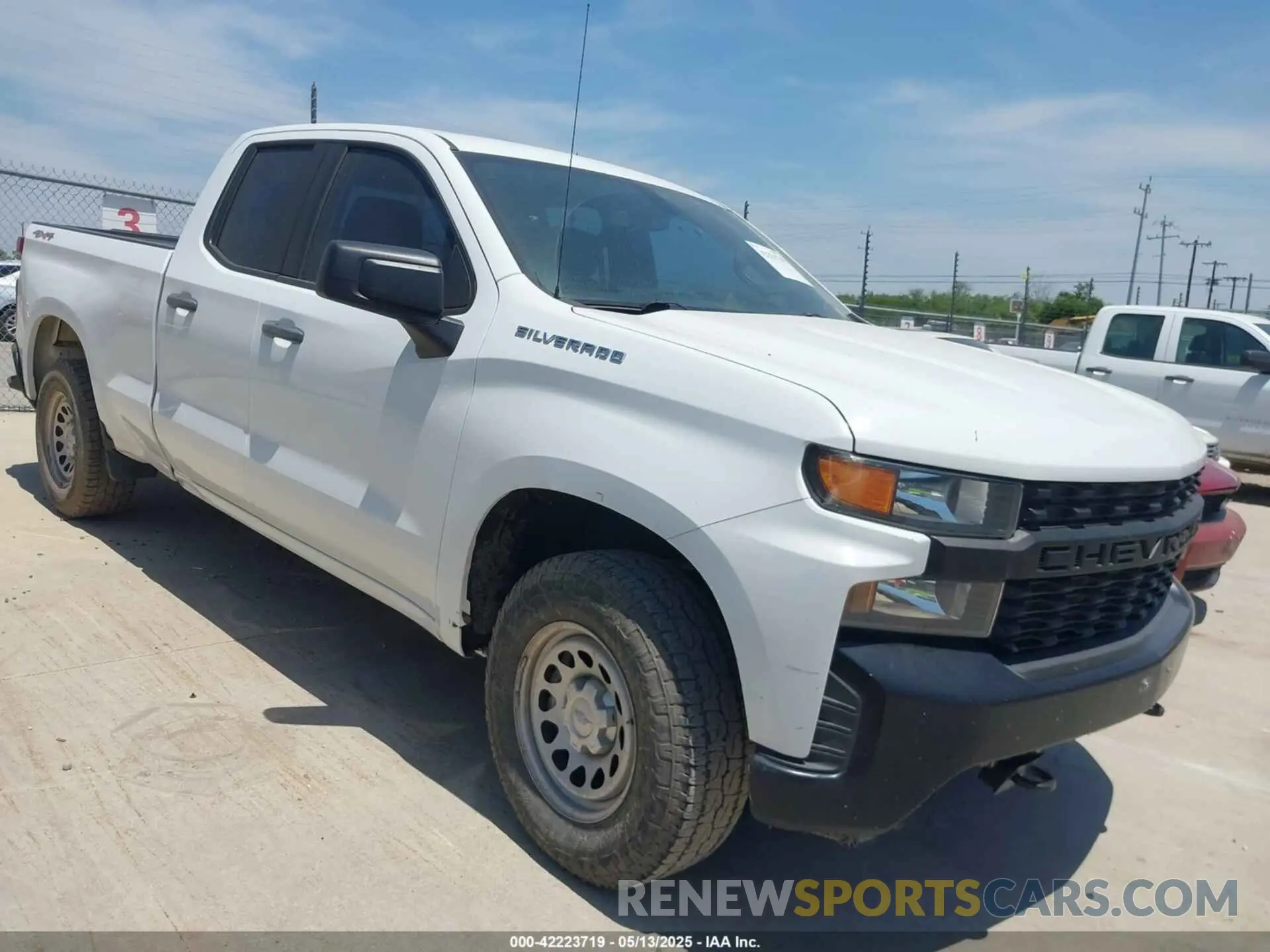 1 Photograph of a damaged car 1GCRYAEF4LZ178061 CHEVROLET SILVERADO 1500 2020
