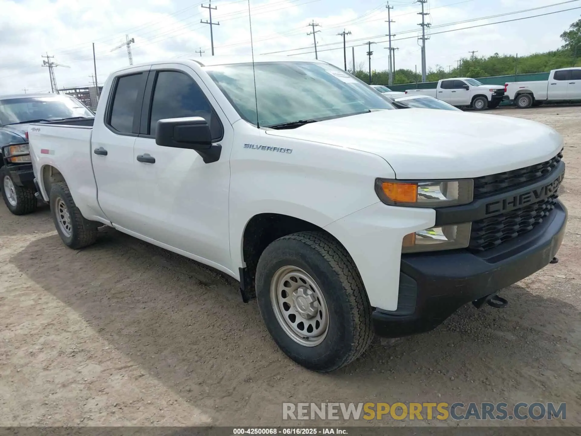 1 Photograph of a damaged car 1GCRYAEF5LZ178683 CHEVROLET SILVERADO 1500 2020