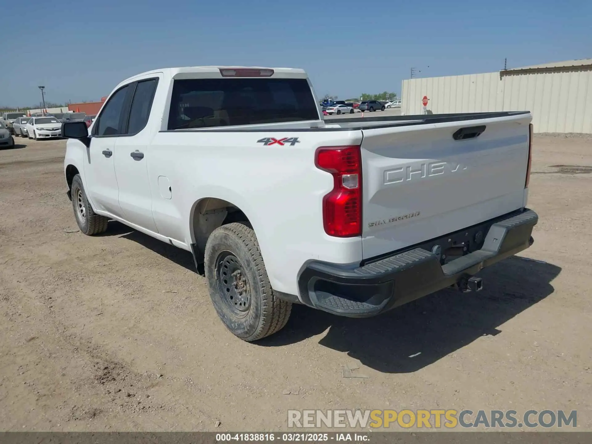 3 Photograph of a damaged car 1GCRYAEF6LZ177011 CHEVROLET SILVERADO 1500 2020