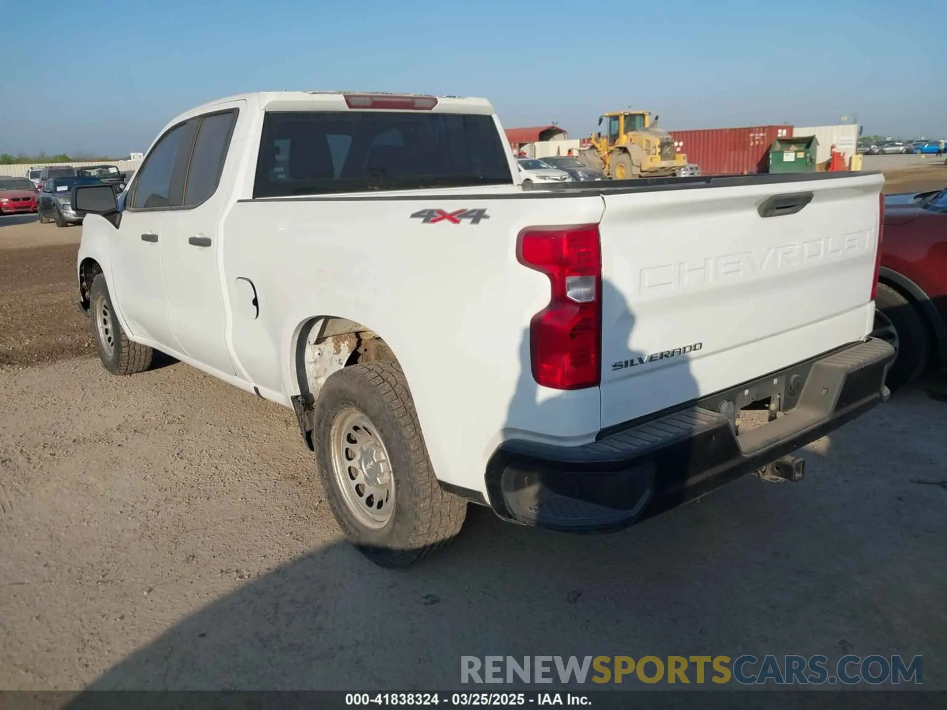 3 Photograph of a damaged car 1GCRYAEF9LZ177908 CHEVROLET SILVERADO 1500 2020