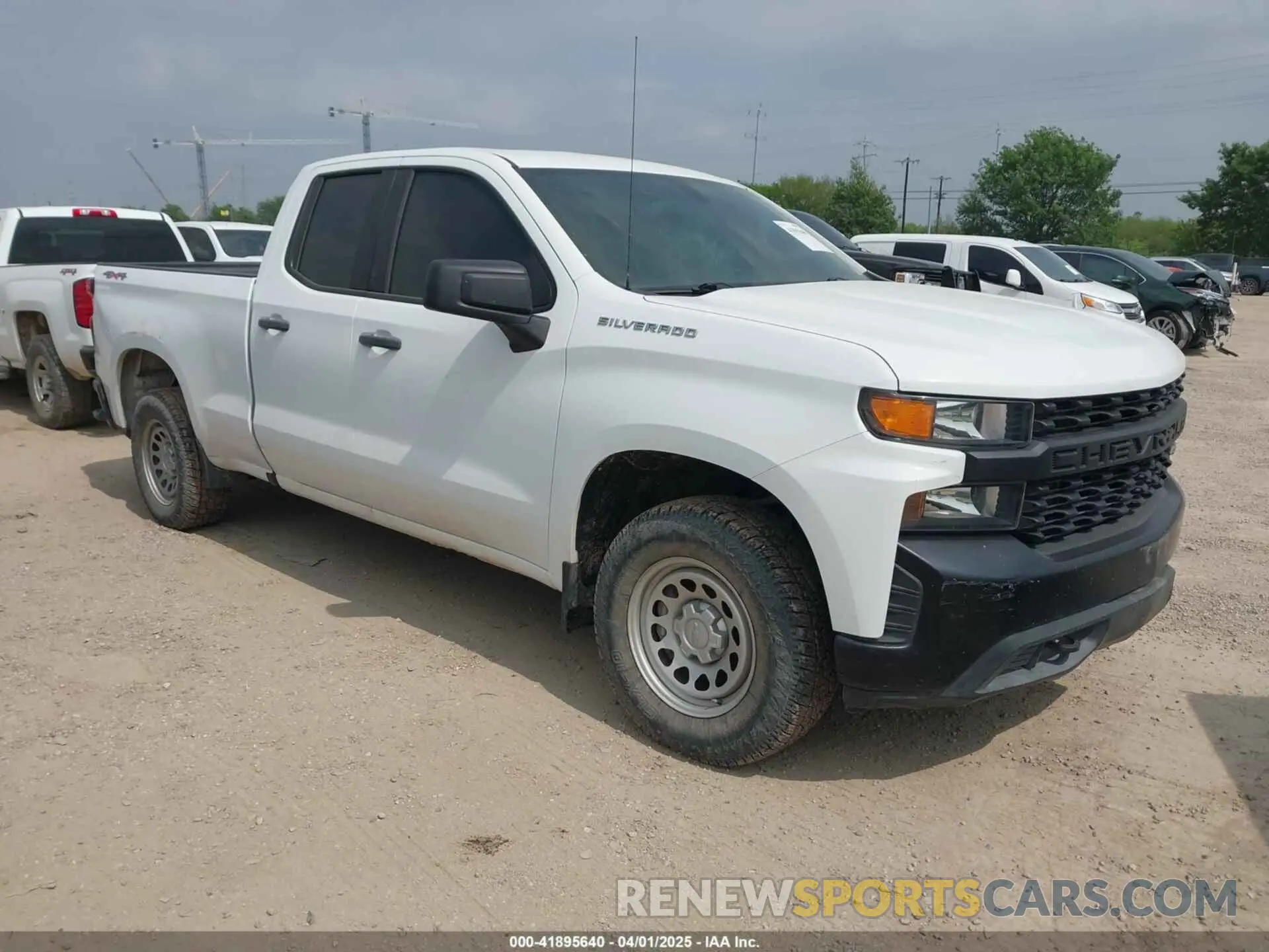 1 Photograph of a damaged car 1GCRYAEF9LZ178766 CHEVROLET SILVERADO 1500 2020