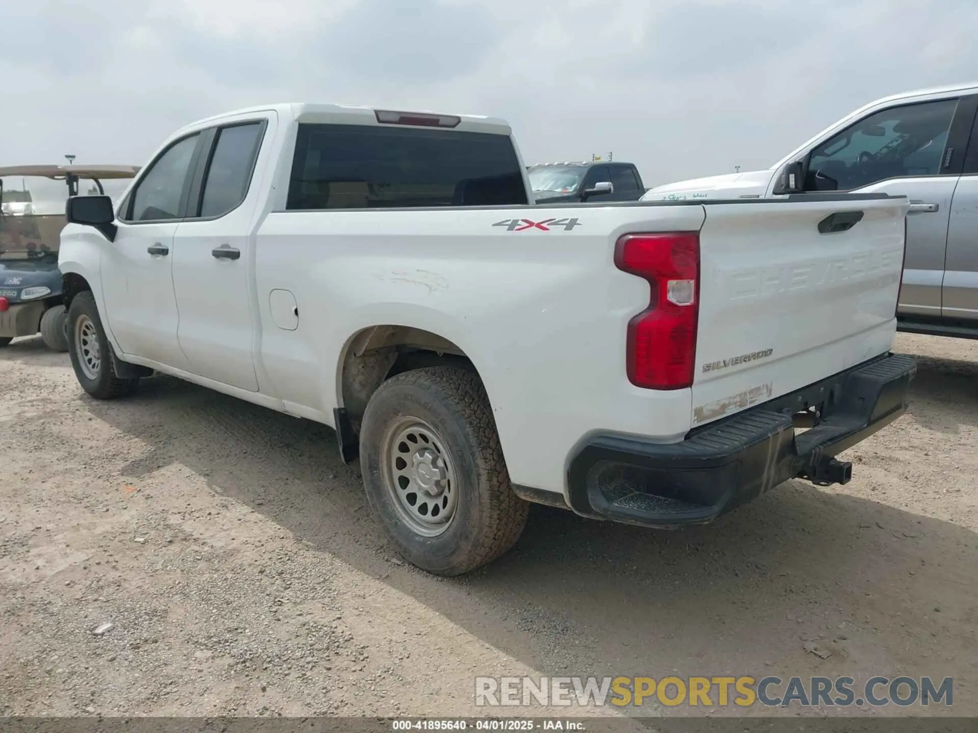 3 Photograph of a damaged car 1GCRYAEF9LZ178766 CHEVROLET SILVERADO 1500 2020