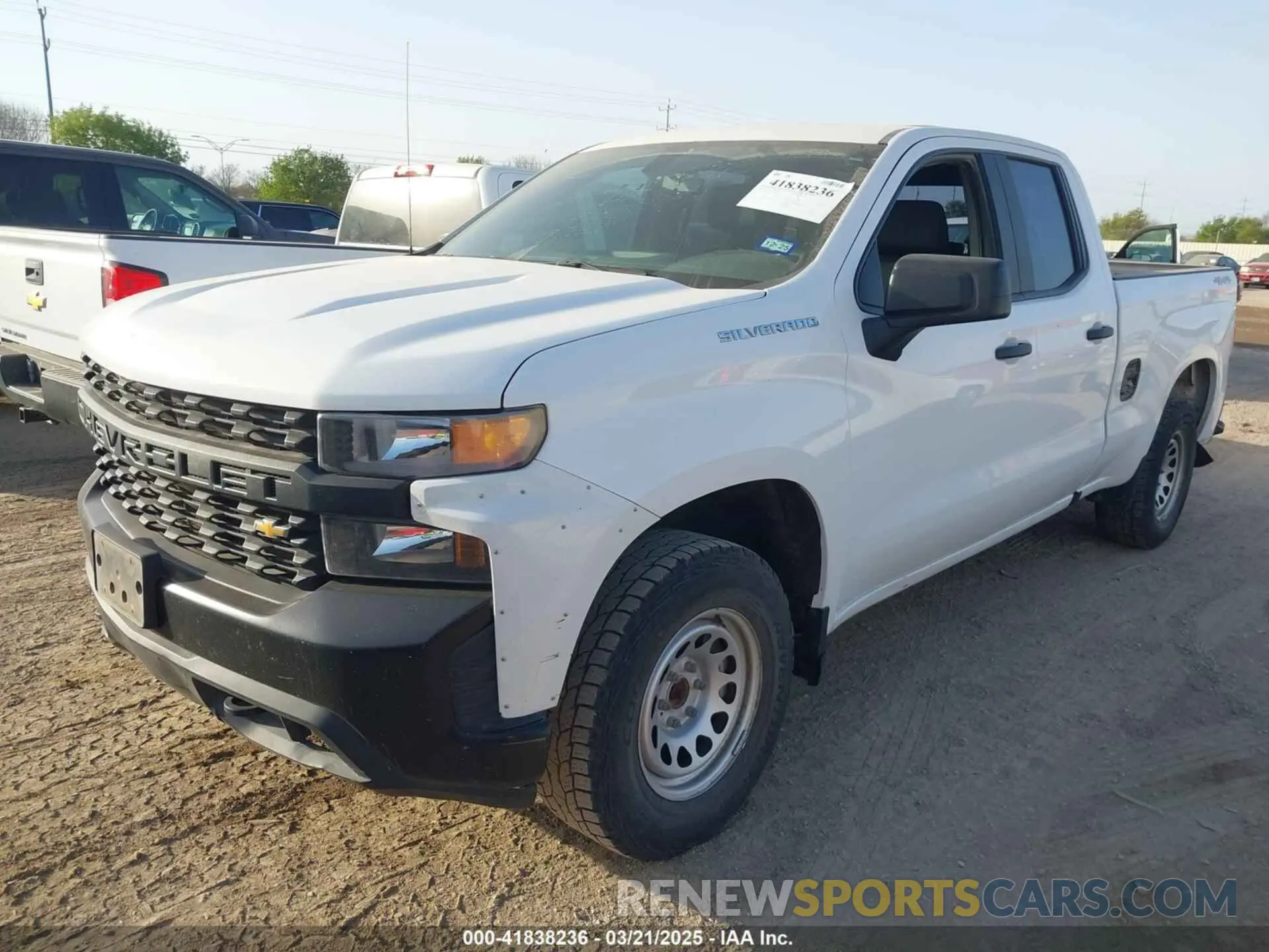 2 Photograph of a damaged car 1GCRYAEFXLZ179084 CHEVROLET SILVERADO 1500 2020