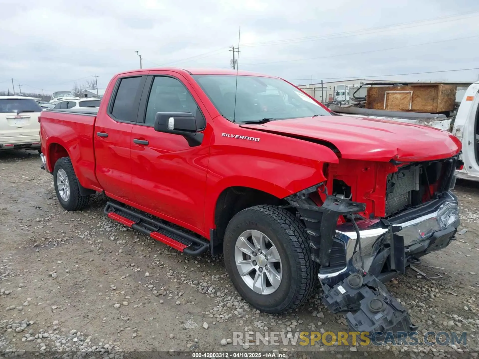 1 Photograph of a damaged car 1GCRYAEH5LZ231013 CHEVROLET SILVERADO 1500 2020