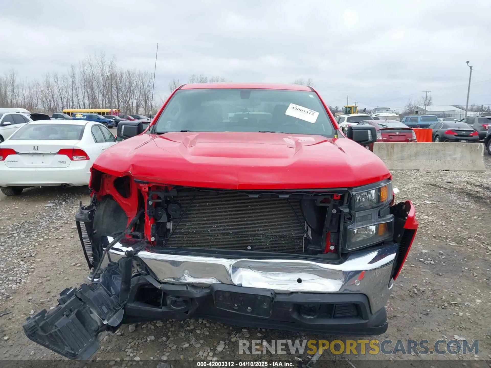 6 Photograph of a damaged car 1GCRYAEH5LZ231013 CHEVROLET SILVERADO 1500 2020