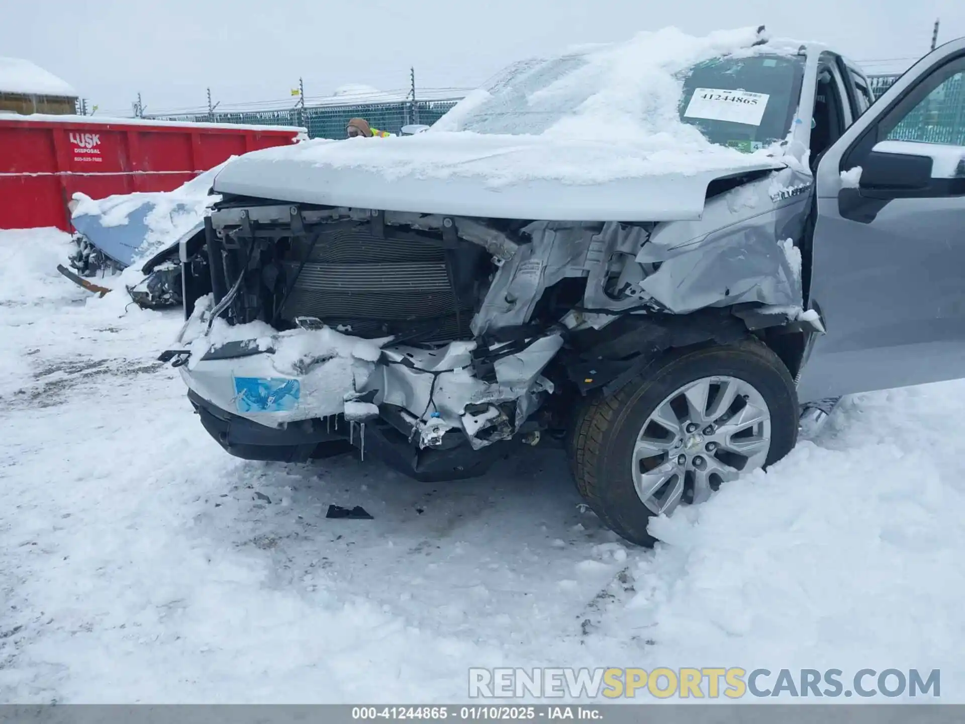 6 Photograph of a damaged car 1GCRYBEF6LZ368465 CHEVROLET SILVERADO 1500 2020