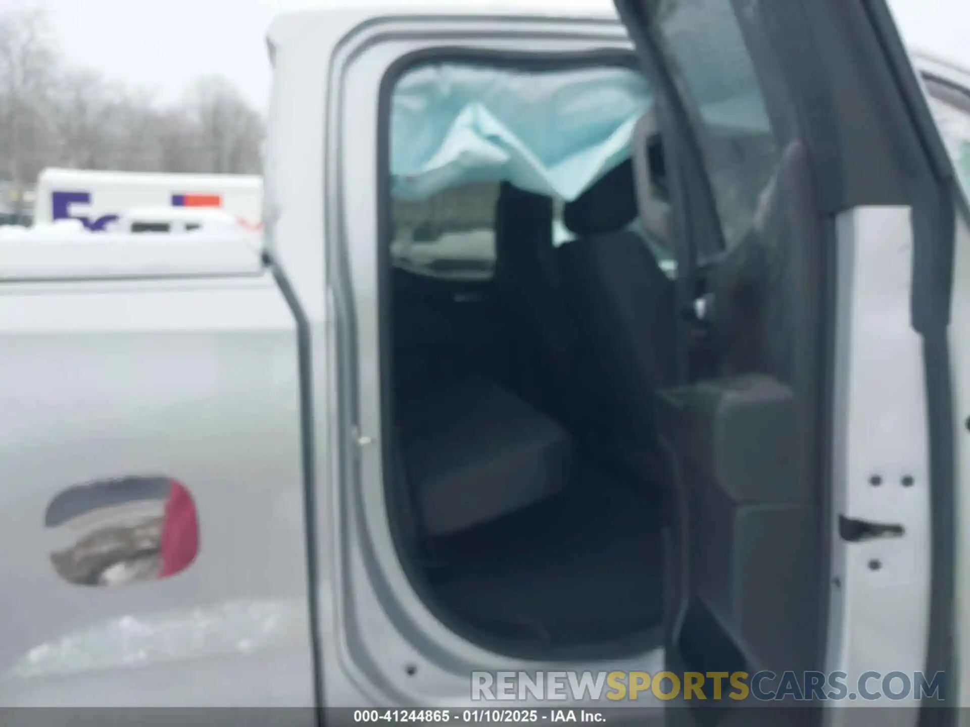 8 Photograph of a damaged car 1GCRYBEF6LZ368465 CHEVROLET SILVERADO 1500 2020